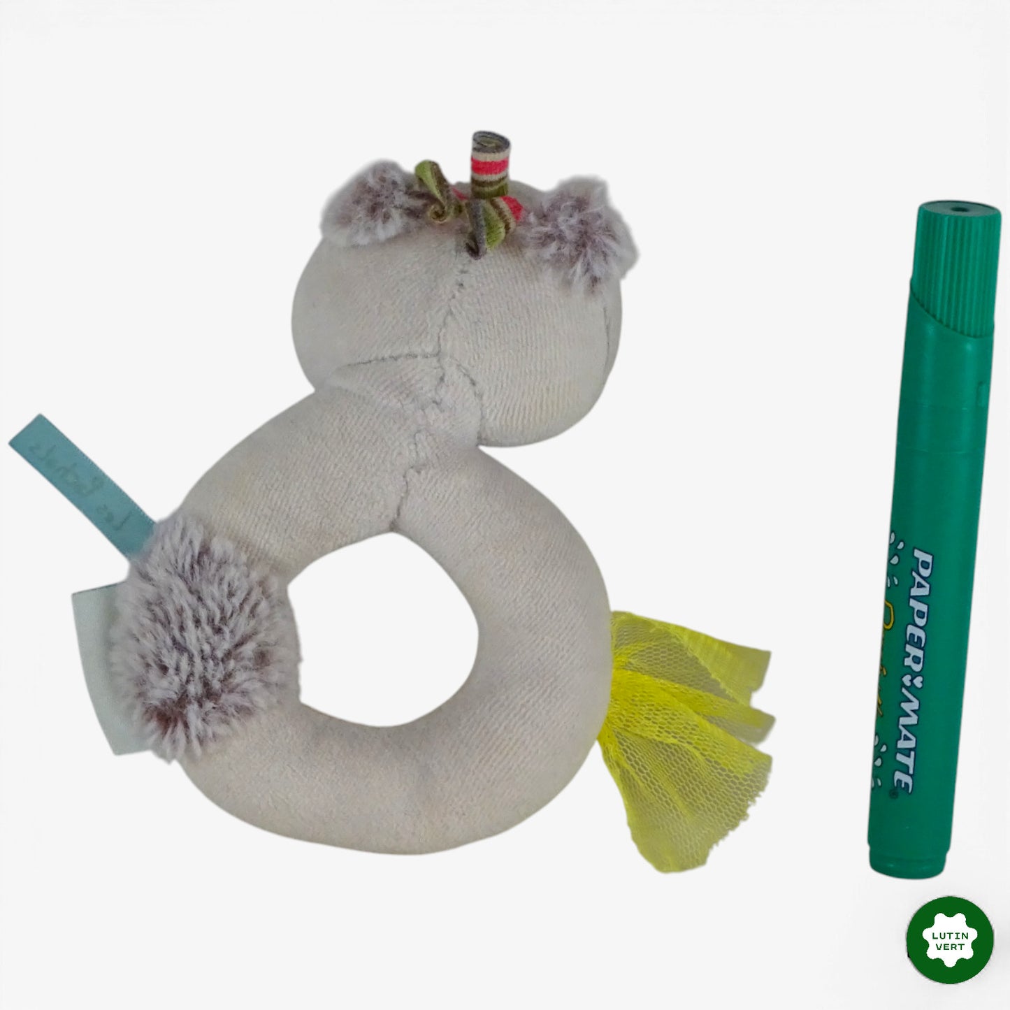 Doudou hochet Les Pachats d'occasion MOULIN ROTY - Dès 6 mois | Ref 10621