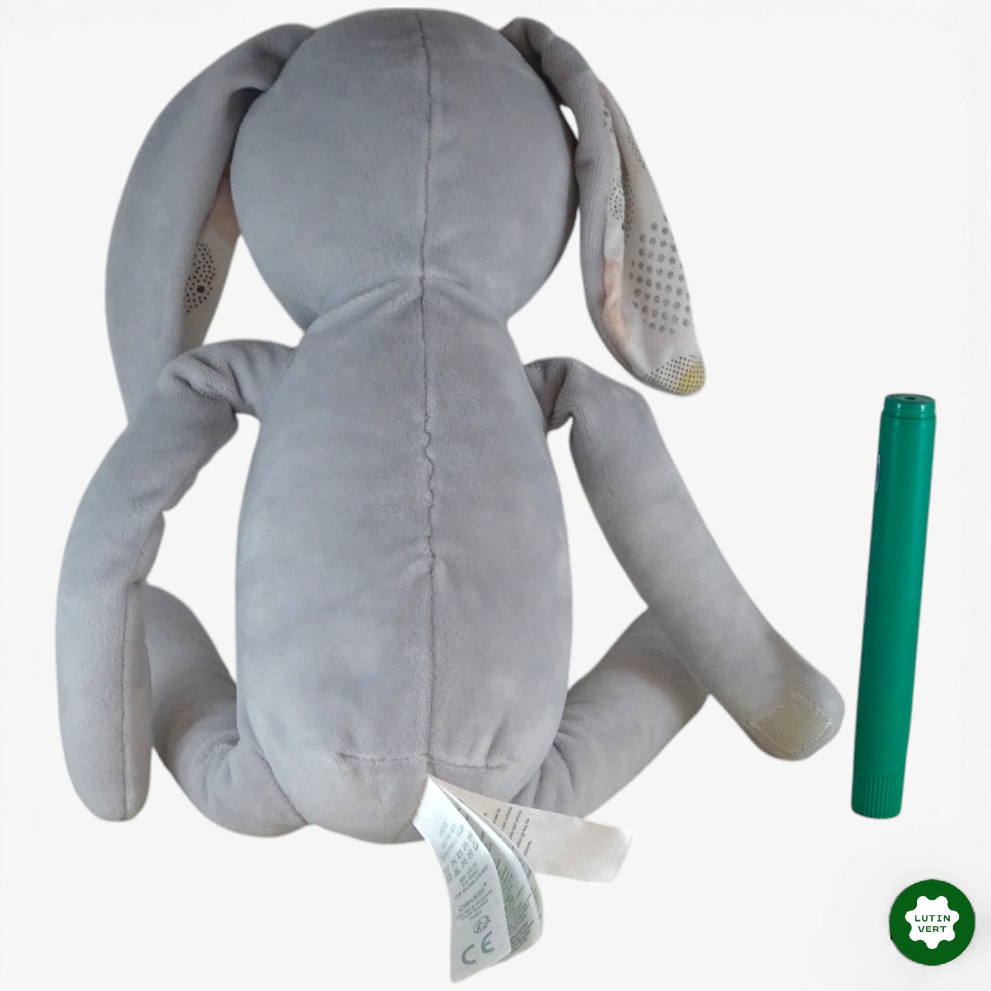 Lapin gris et blanc d'occasion OBAÏBI - Dès Naissance | Ref 10629
