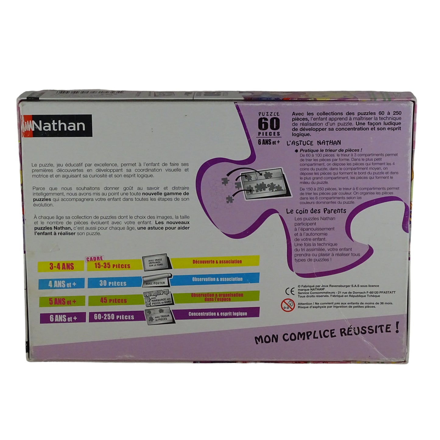 Puzzle Pop Pixie 60pcs. d'occasion NATHAN - Dès 6 ans | Lutin Vert