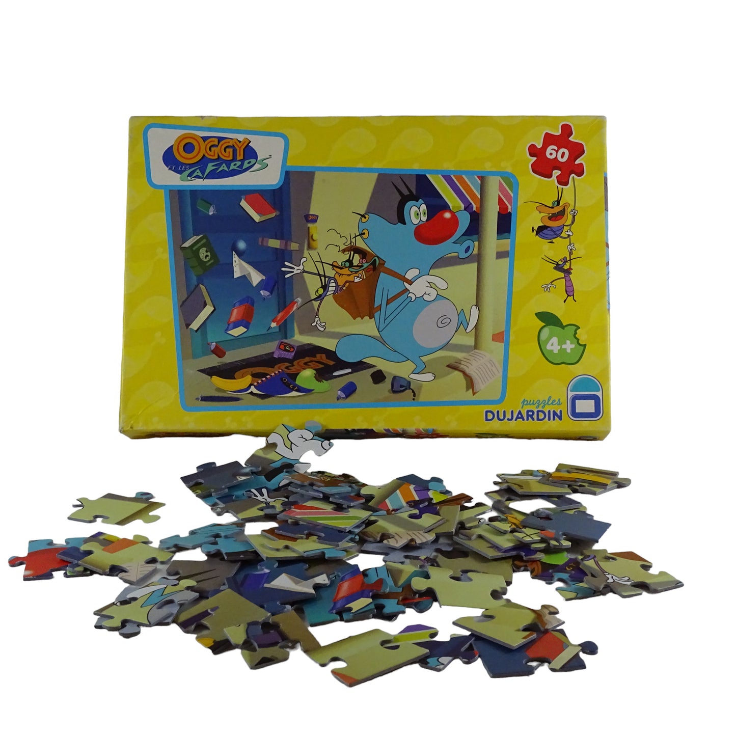 Puzzle 60 pcs Oggy et les Cafards. d'occasion DUJARDIN - Dès 4 ans | Lutin Vert