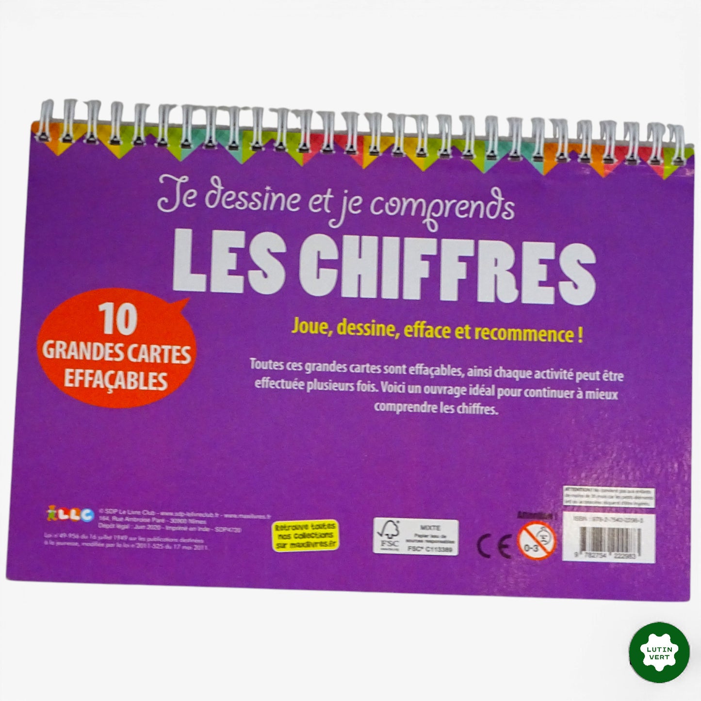 « Je dessine et je comprends : Les chiffres » d'occasion LLC - Dès 3 ans | Ref 10668