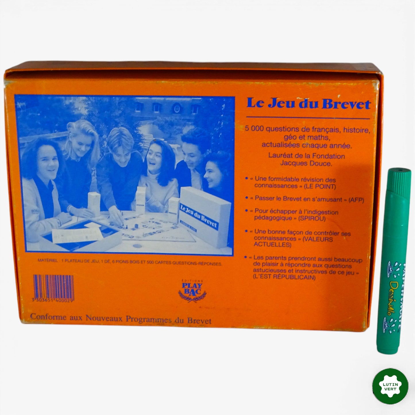 Le Jeu du Brevet d'occasion PLAYBAC - Dès 12 ans | Ref 10683