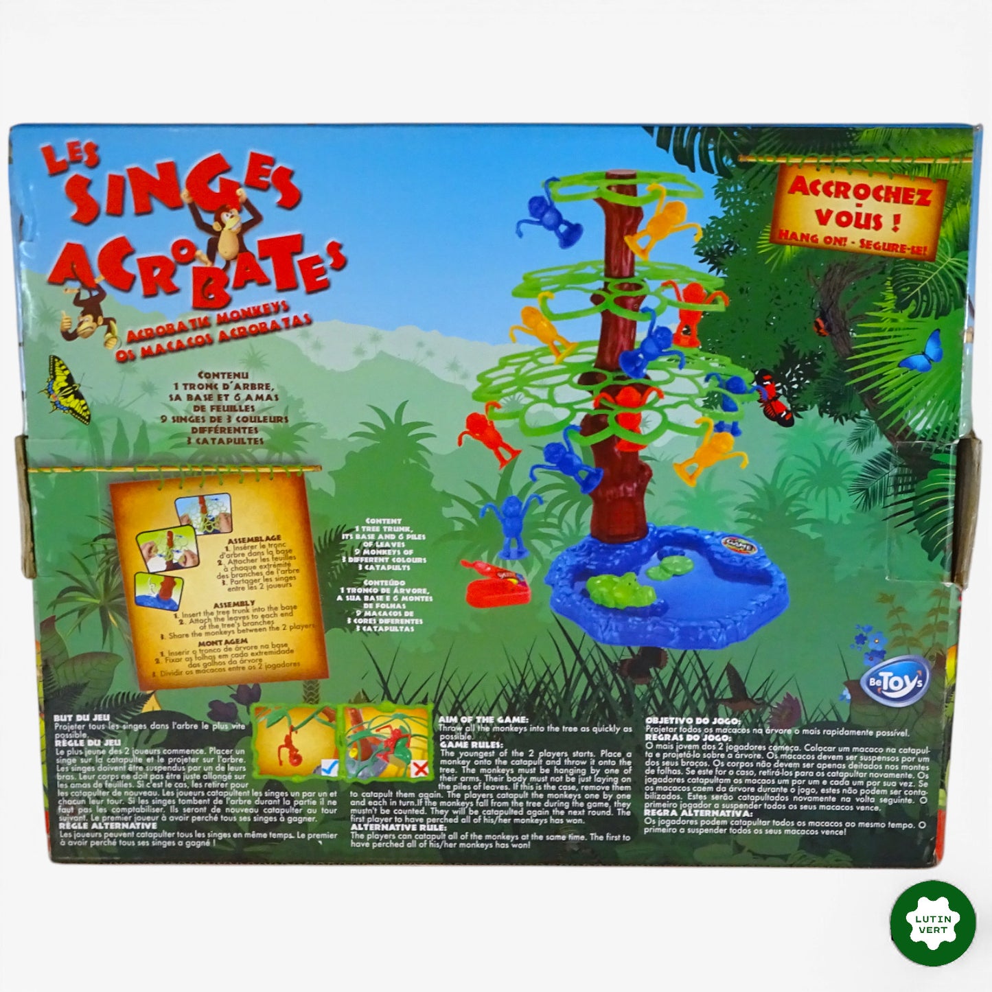 Les Singes Acrobates d'occasion BETOYS - Dès 3 ans | Ref 10678