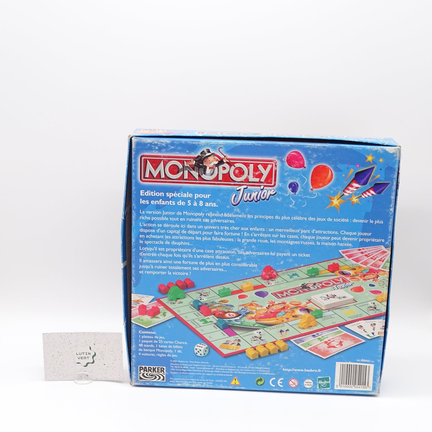Monopoly Junior a la fete foraine HASBRO - Dès 5 ans | Ref 14789