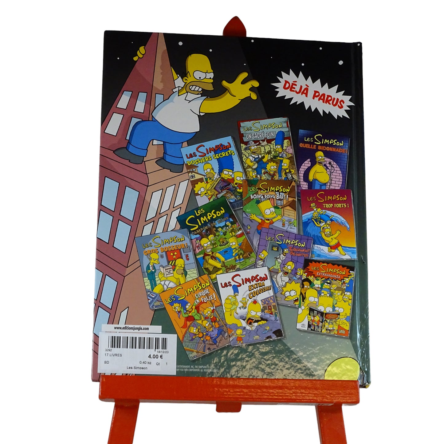 Les Simpson Contre-Attaque d'occasion - Dès 10 ans | Lutin Vert
