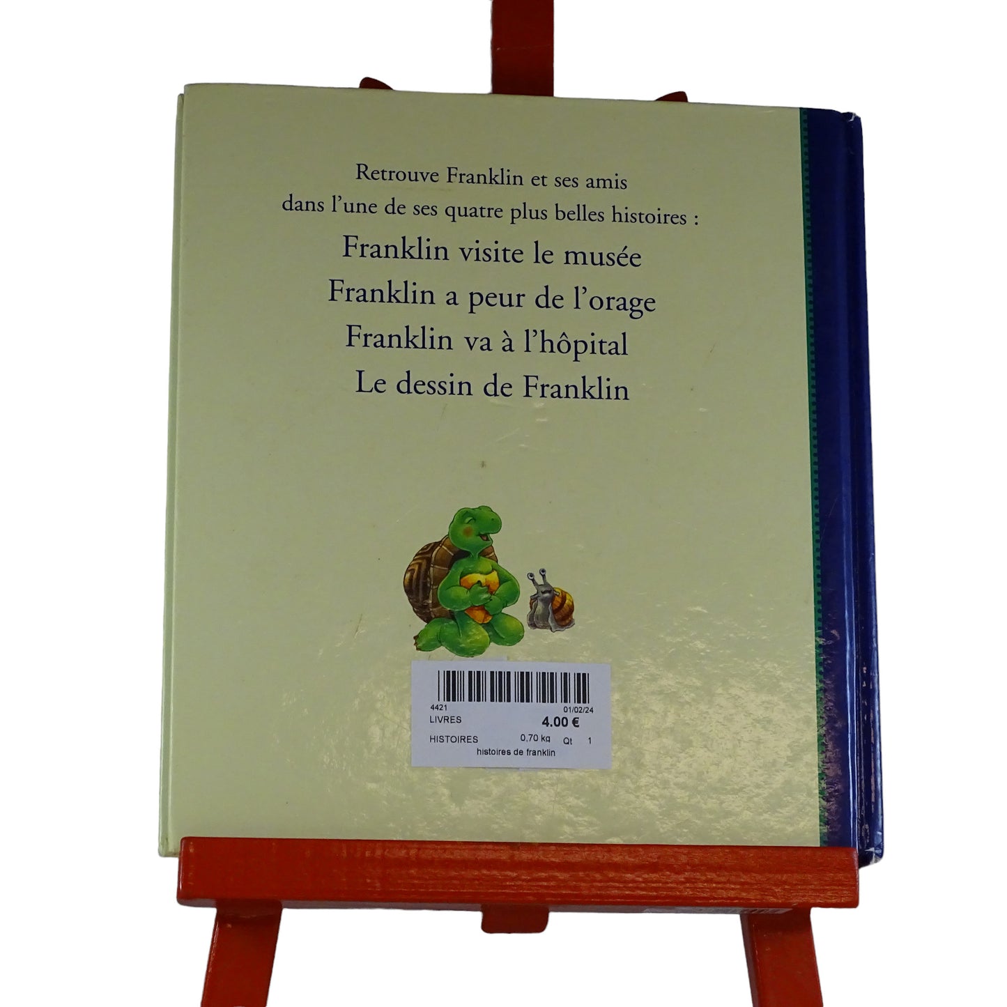 Les plus belles histoires de Franklin. d'occasion FRANCE LOISIRS - Dès 3 ans | Lutin Vert