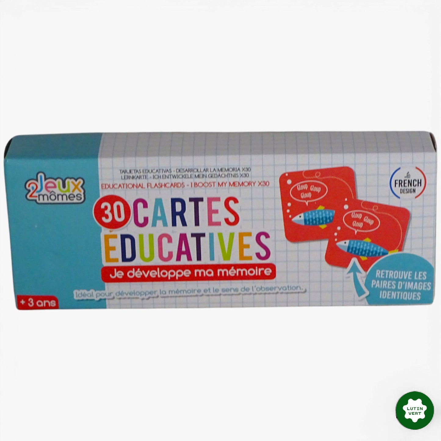 30 cartes éducatives d'occasion JEUX2MÔMES - Dès 3 ans | Ref 10734