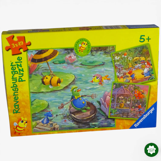 Puzzles Drôles de Petites Bêtes d'occasion RAVENSBURGER - Dès 5 ans | Ref 10723