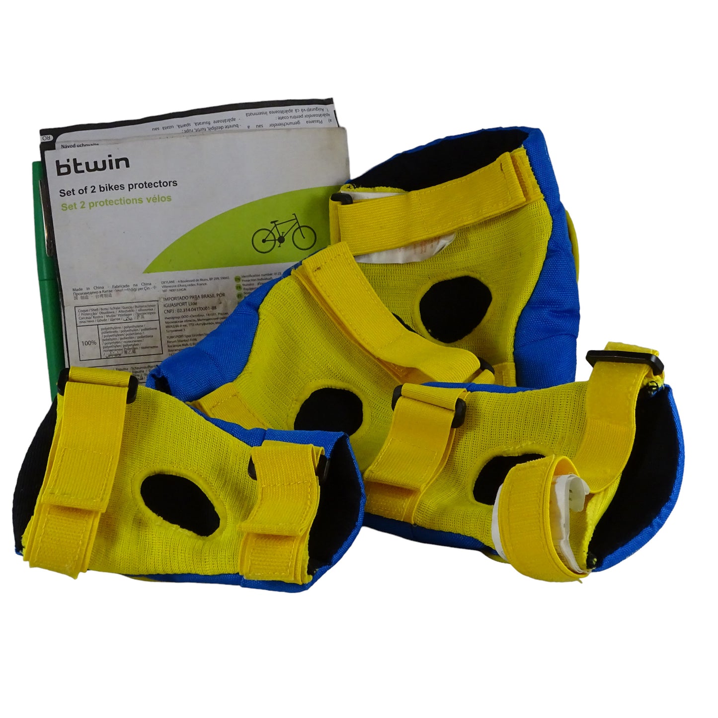 Protections genoux et coudes XSS B’TWIN. d'occasion - Dès 5 ans | Lutin Vert