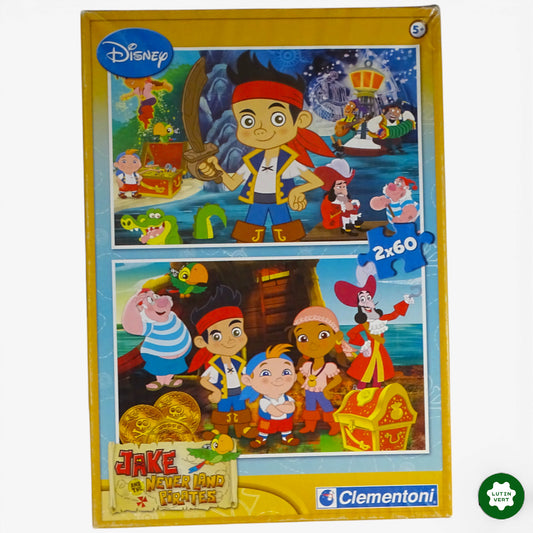 2 puzzles « Jake and the never land pirates » d'occasion CLEMENTONI - Dès 5 ans | Ref 10753