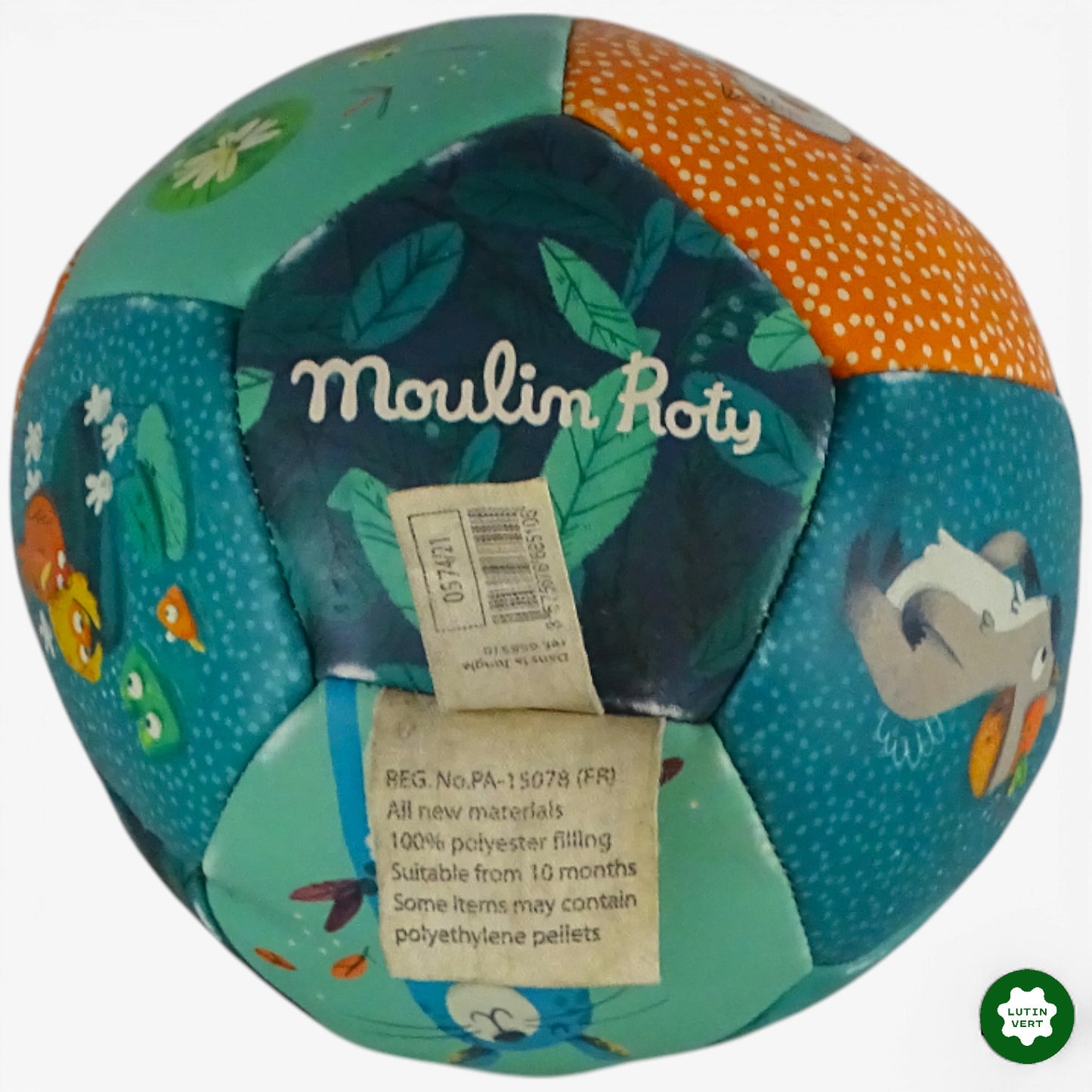 Balle tissus Dans la Jungle d'occasion MOULIN ROTY - Dès 9 mois | Ref 10778