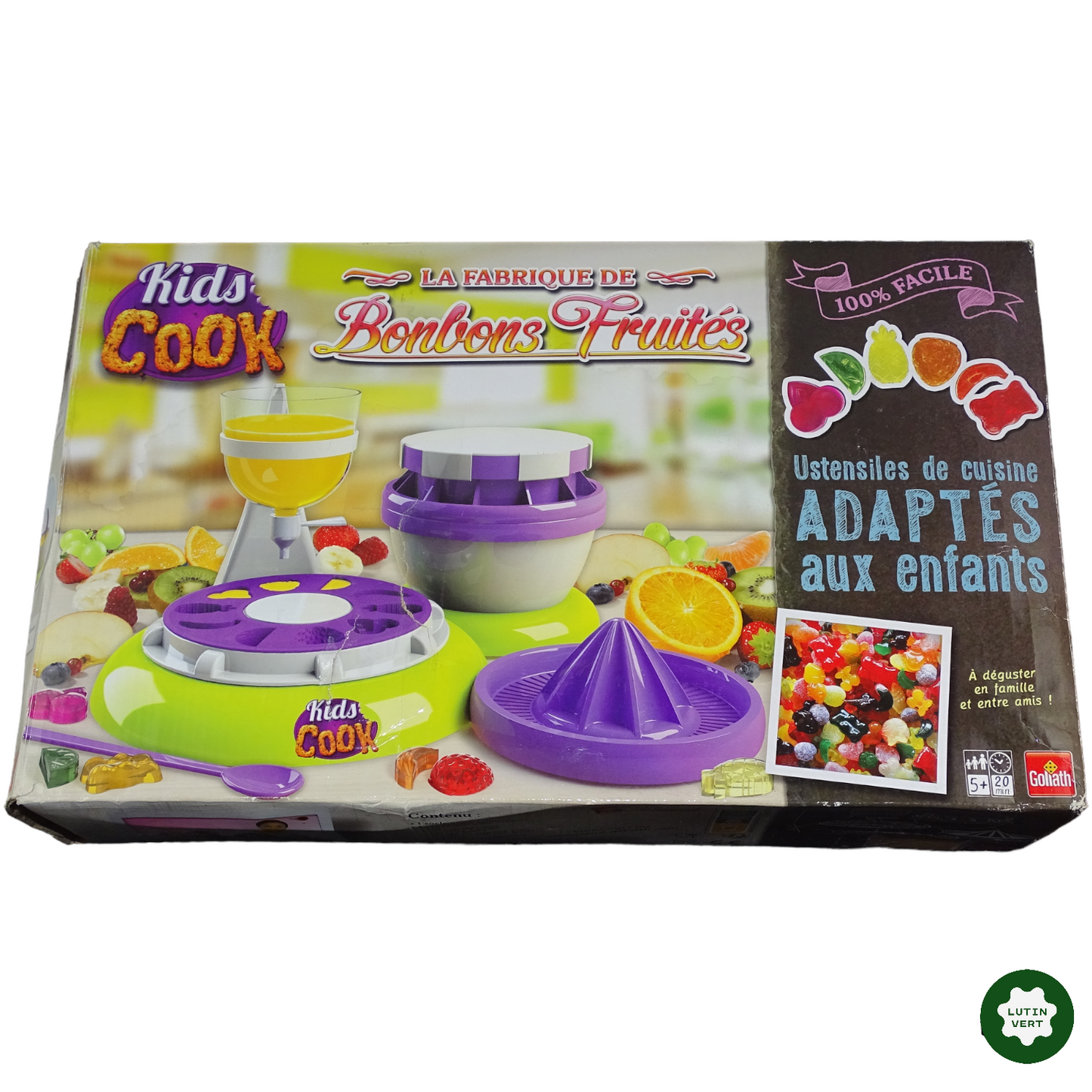 Kids cook : La Fabrique De Bombons Fruités d'occasion GOLIATH - Dès 5 ans | Lutin Vert