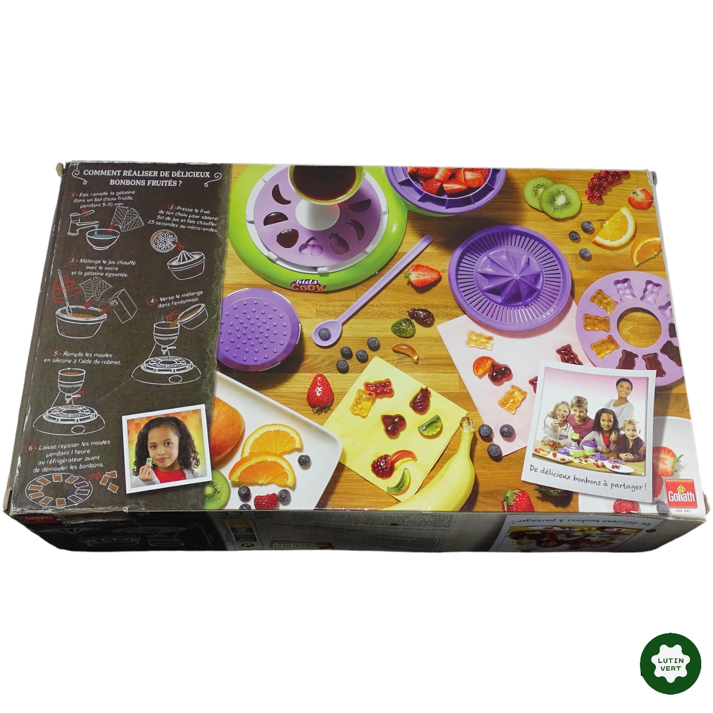 Kids cook : La Fabrique De Bombons Fruités d'occasion GOLIATH - Dès 5 ans | Lutin Vert