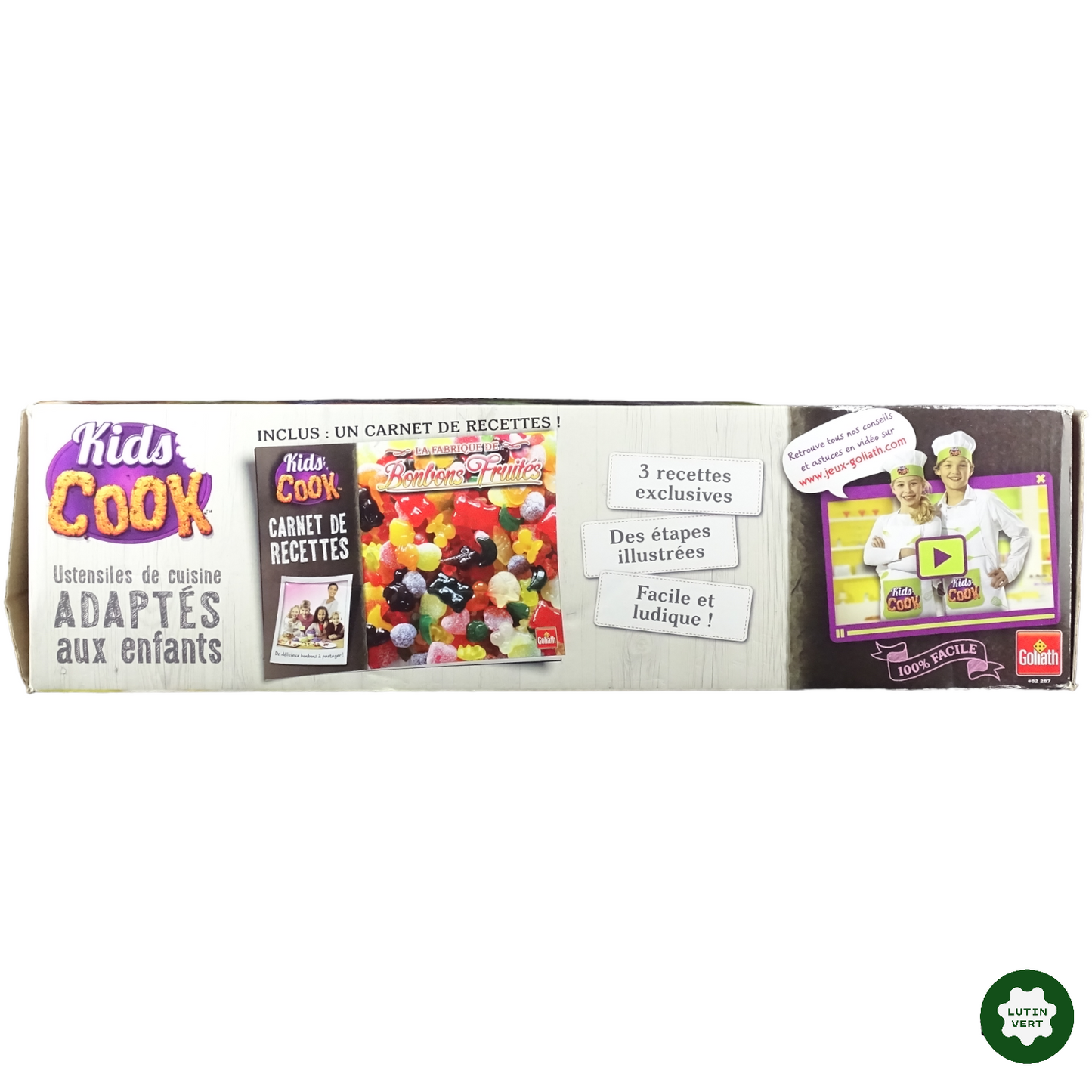 Kids cook : La Fabrique De Bombons Fruités d'occasion GOLIATH - Dès 5 ans | Lutin Vert