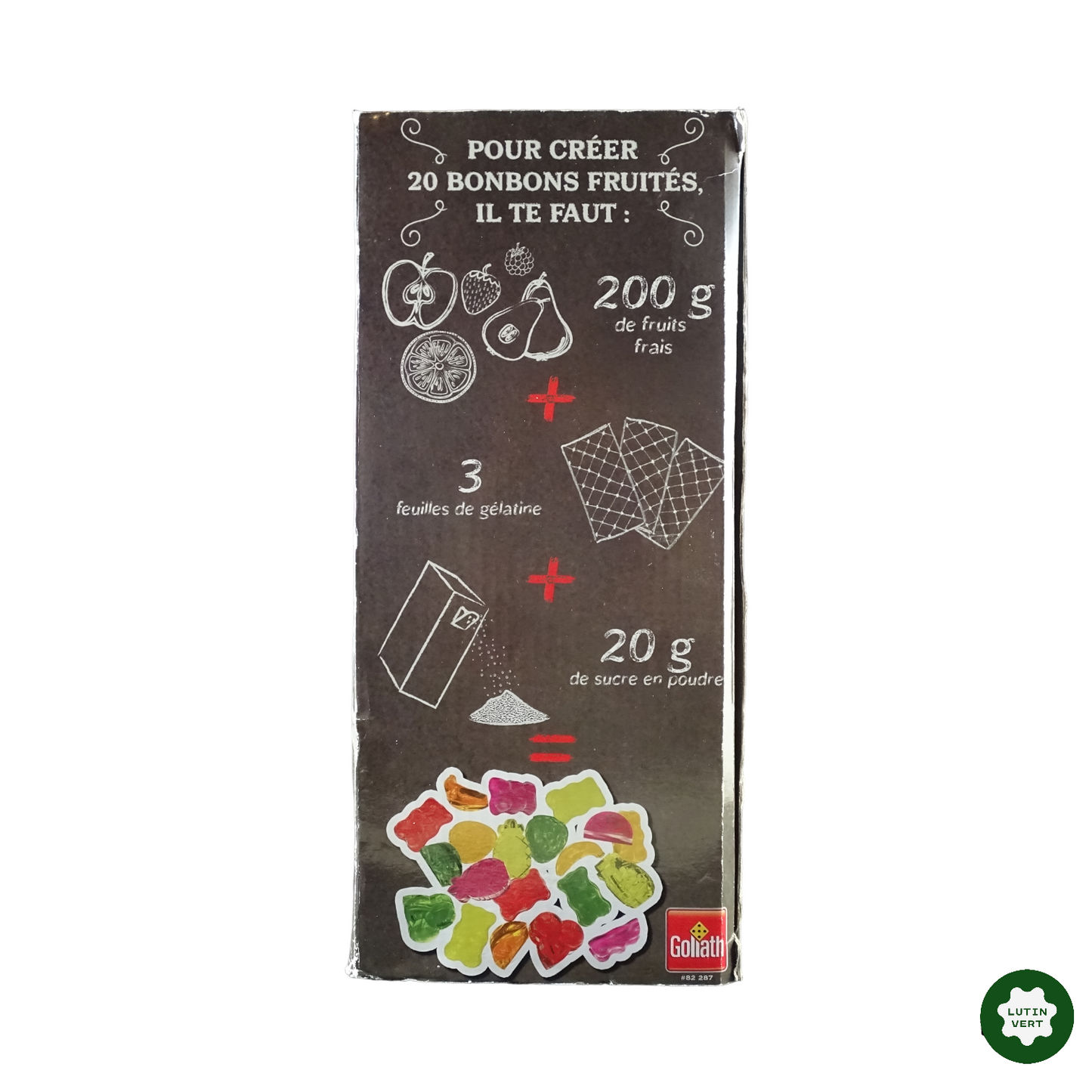 Kids cook : La Fabrique De Bombons Fruités d'occasion GOLIATH - Dès 5 ans | Lutin Vert