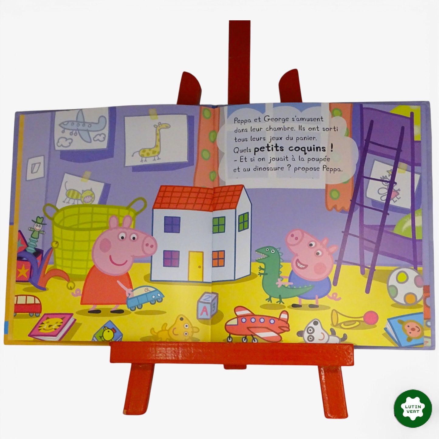 « Peppa range sa chambre » d'occasion HACHETTE JEUNESSE - Dès 3 ans | Ref 10836