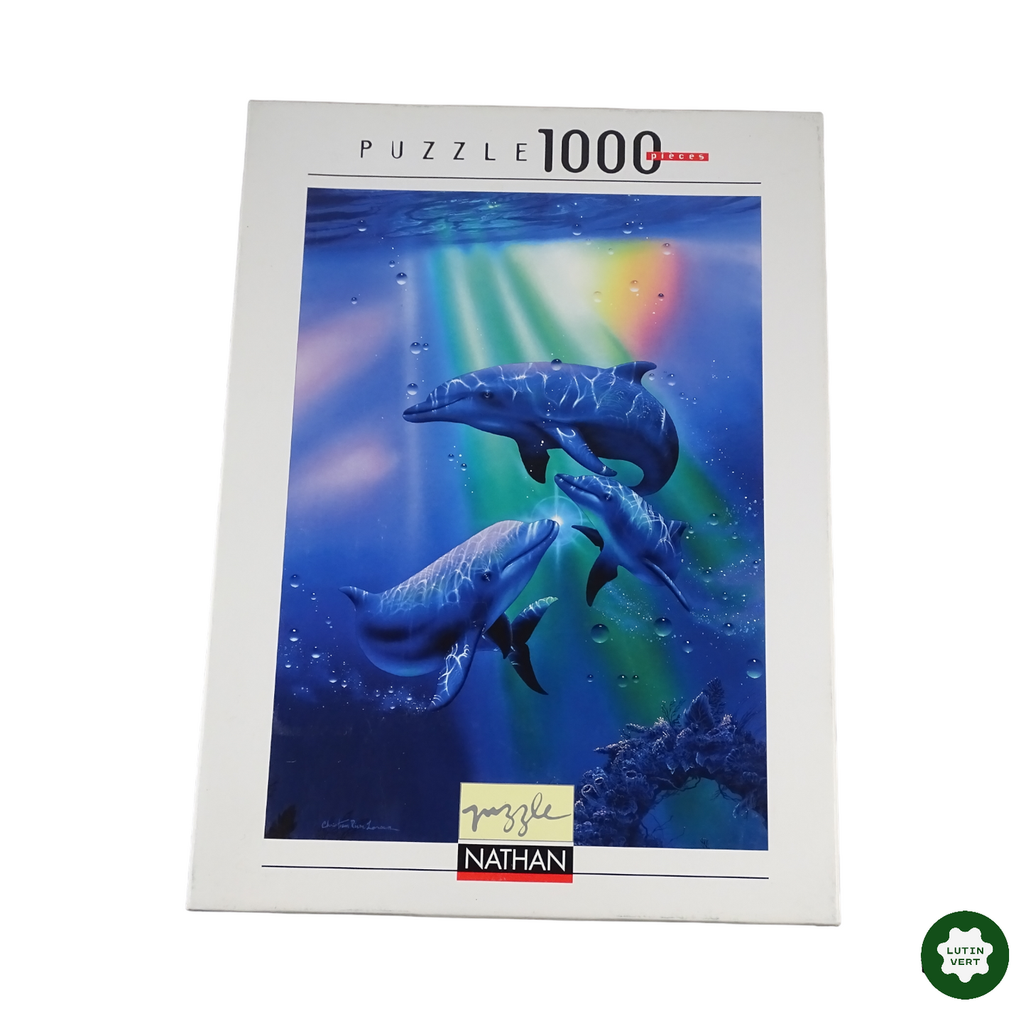 Puzzle dauphins d'occasion NATHAN - Dès 10 ans | Lutin Vert