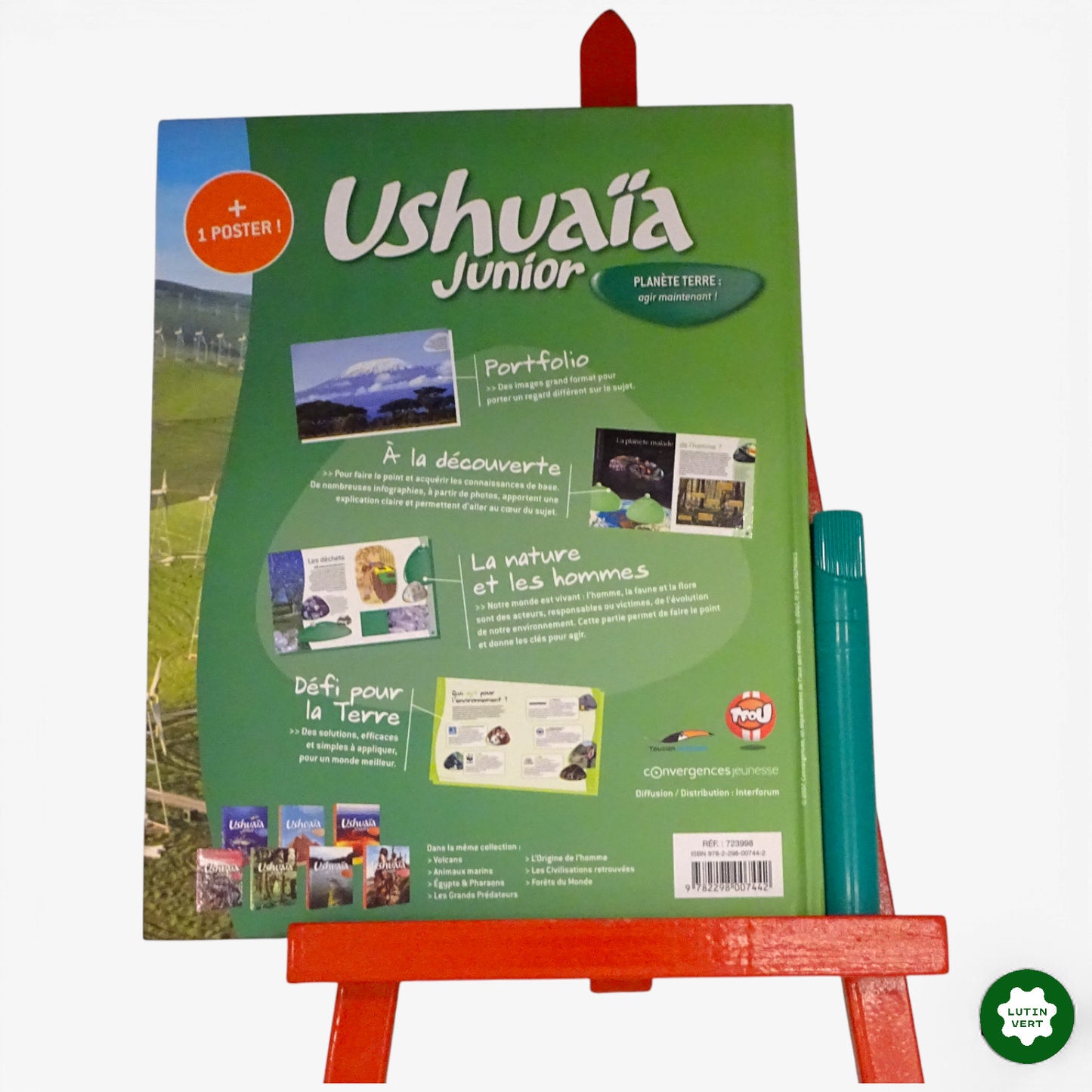 Ushuaïa Junior Planète Terre d'occasion CONVERGENCES JEUNESSE - Dès 8 ans | Ref 10830