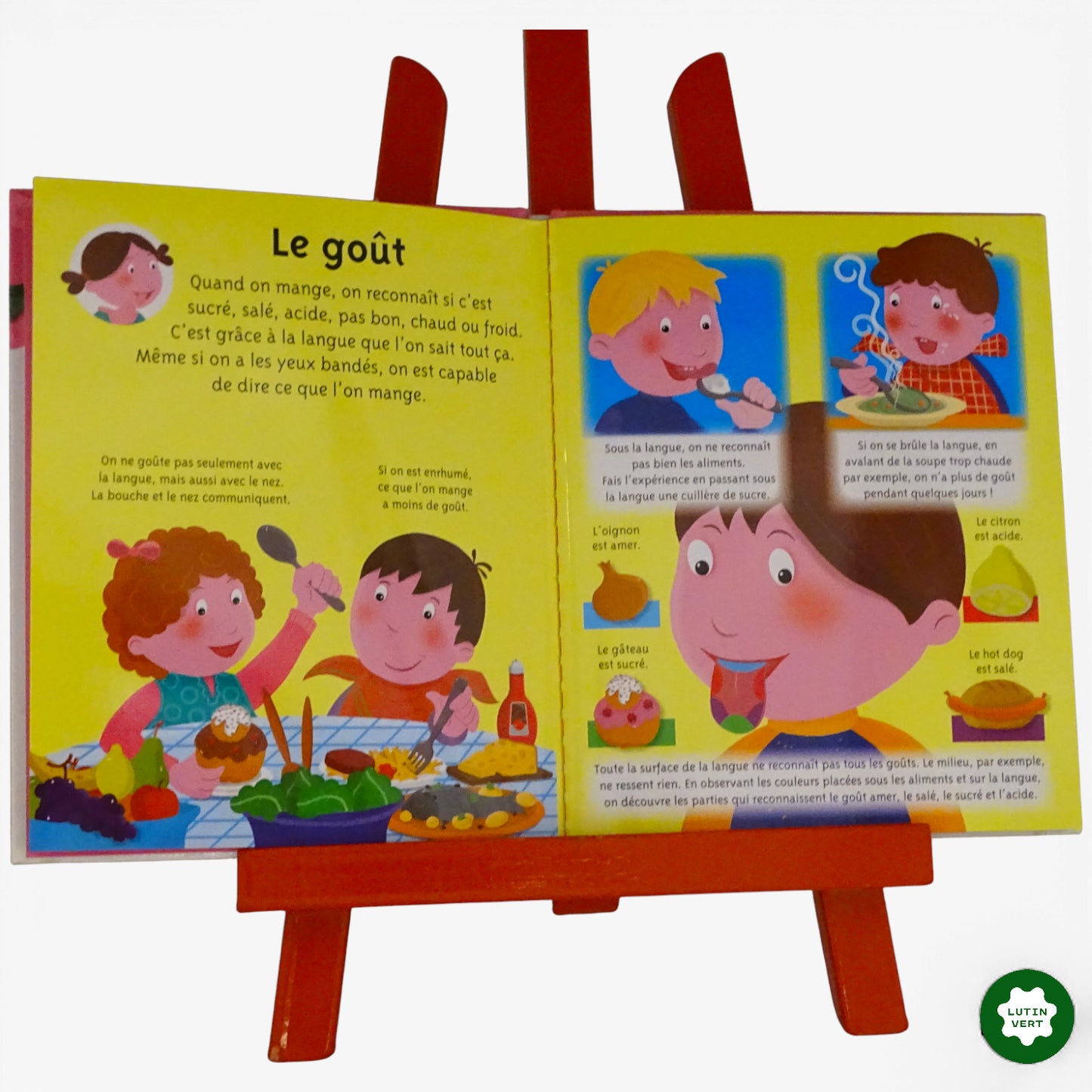 « Les cinq sens » d'occasion FLEURUS - Dès 4 ans | Ref 10828