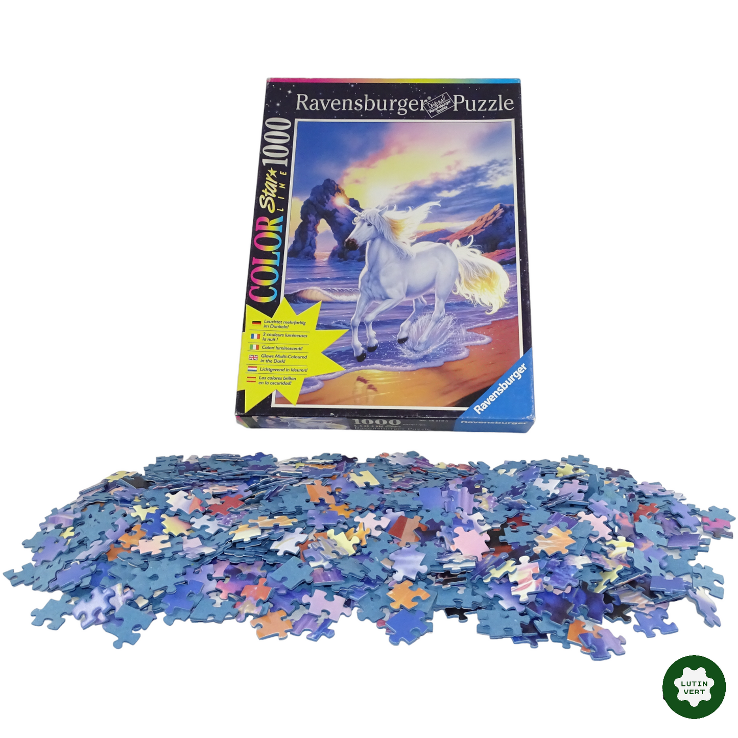 Puzzle licorne d'occasion RAVENSBURGER - Dès 10 ans | Lutin Vert