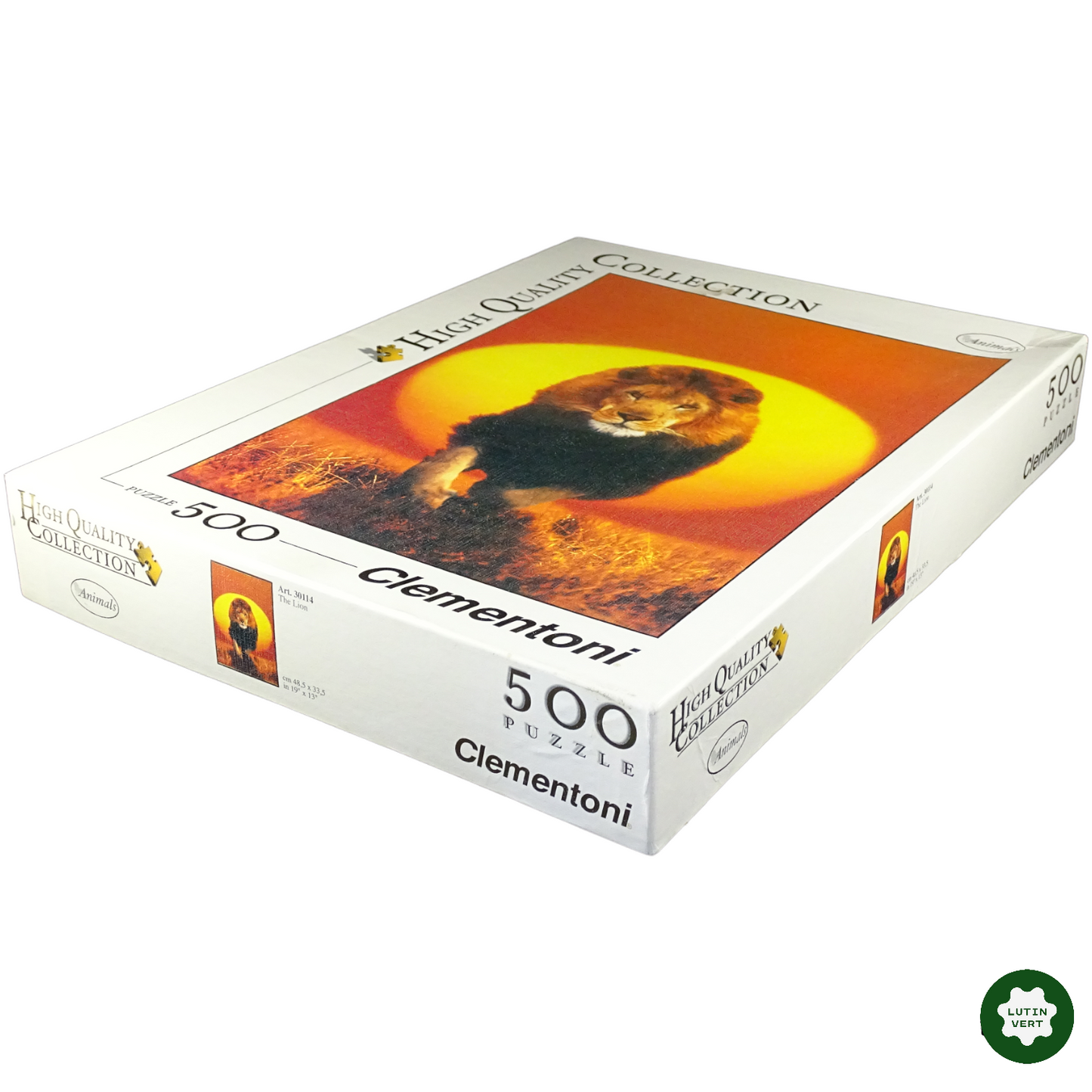 Puzzle le lion d'occasion CLEMENTONI - Dès 10 ans | Lutin Vert