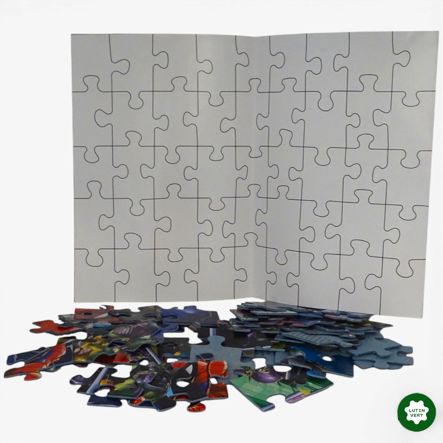 Puzzle Spiderman contre les méchants 45 pcs d'occasion NATHAN - Dès 4 ans | Ref 10962
