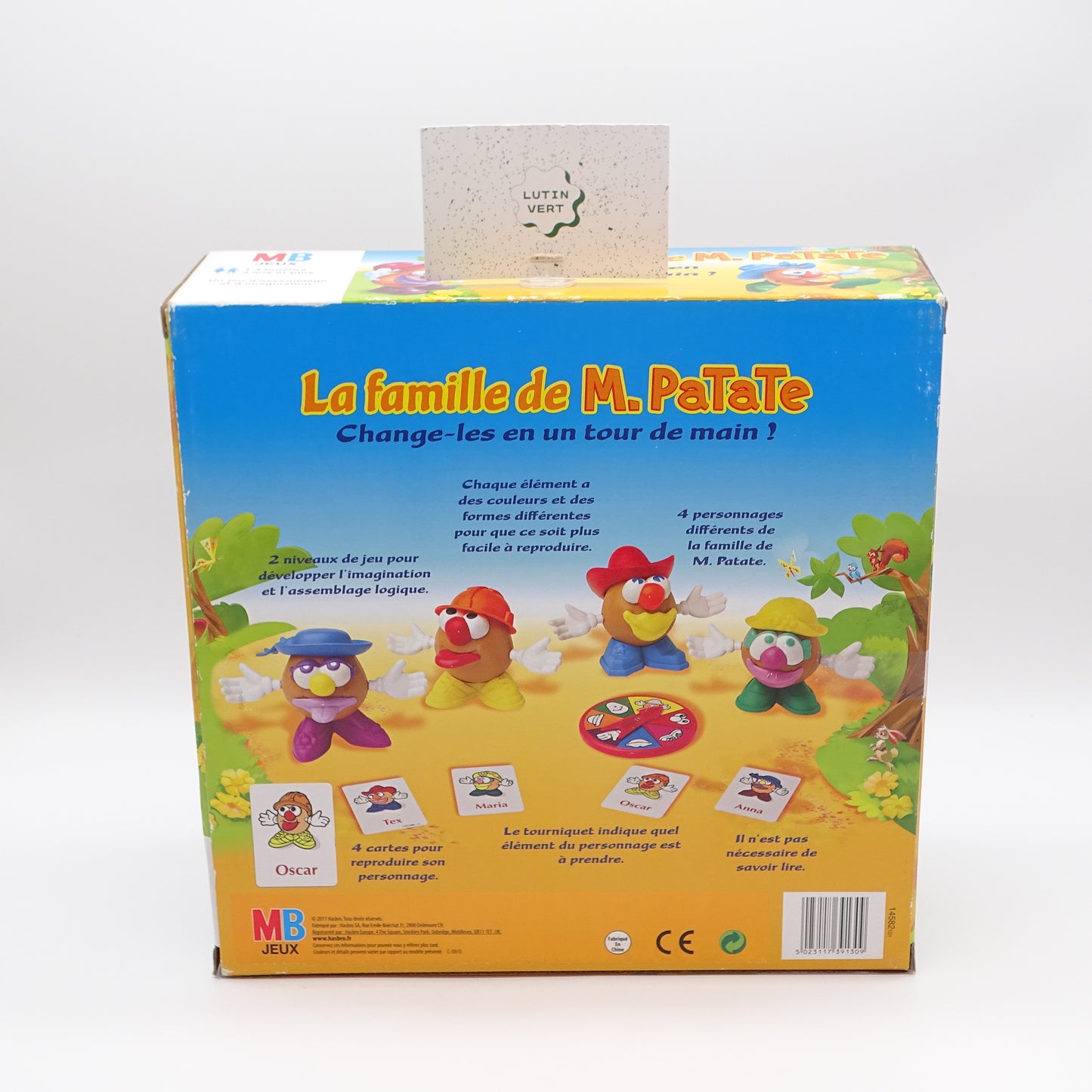 La Famille de M. Patate MB JEUX - Dès 3 ans | Ref 14922