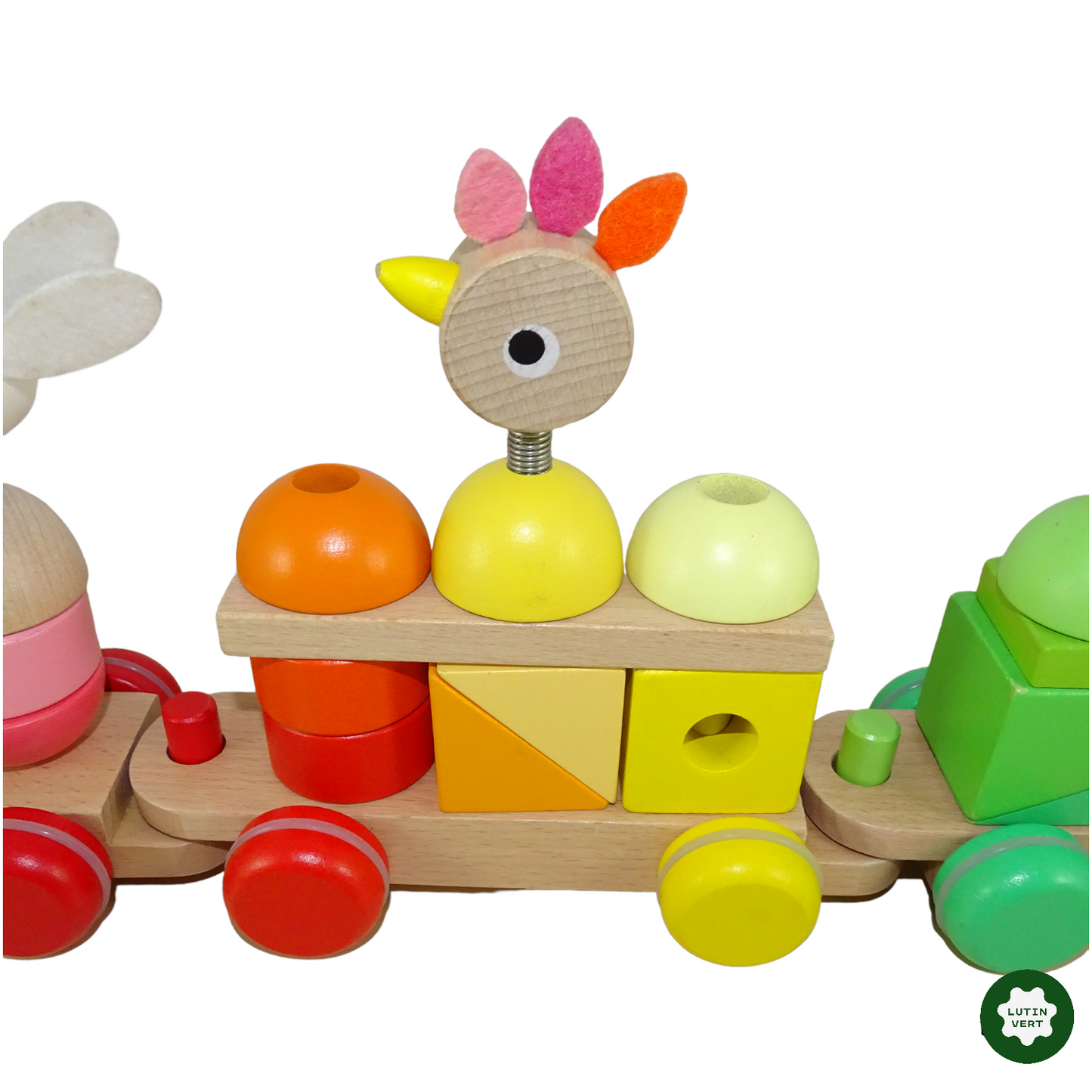 Train géant Zigolos d'occasion JANOD - Dès 18 mois | Lutin Vert