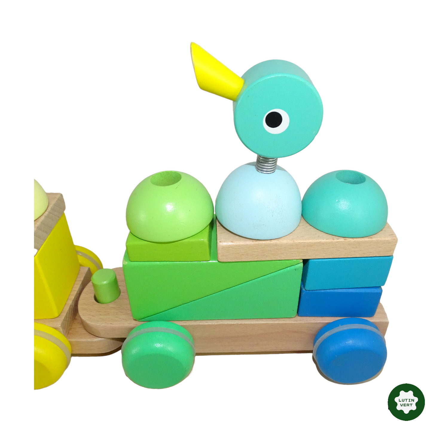 Train géant Zigolos d'occasion JANOD - Dès 18 mois | Lutin Vert