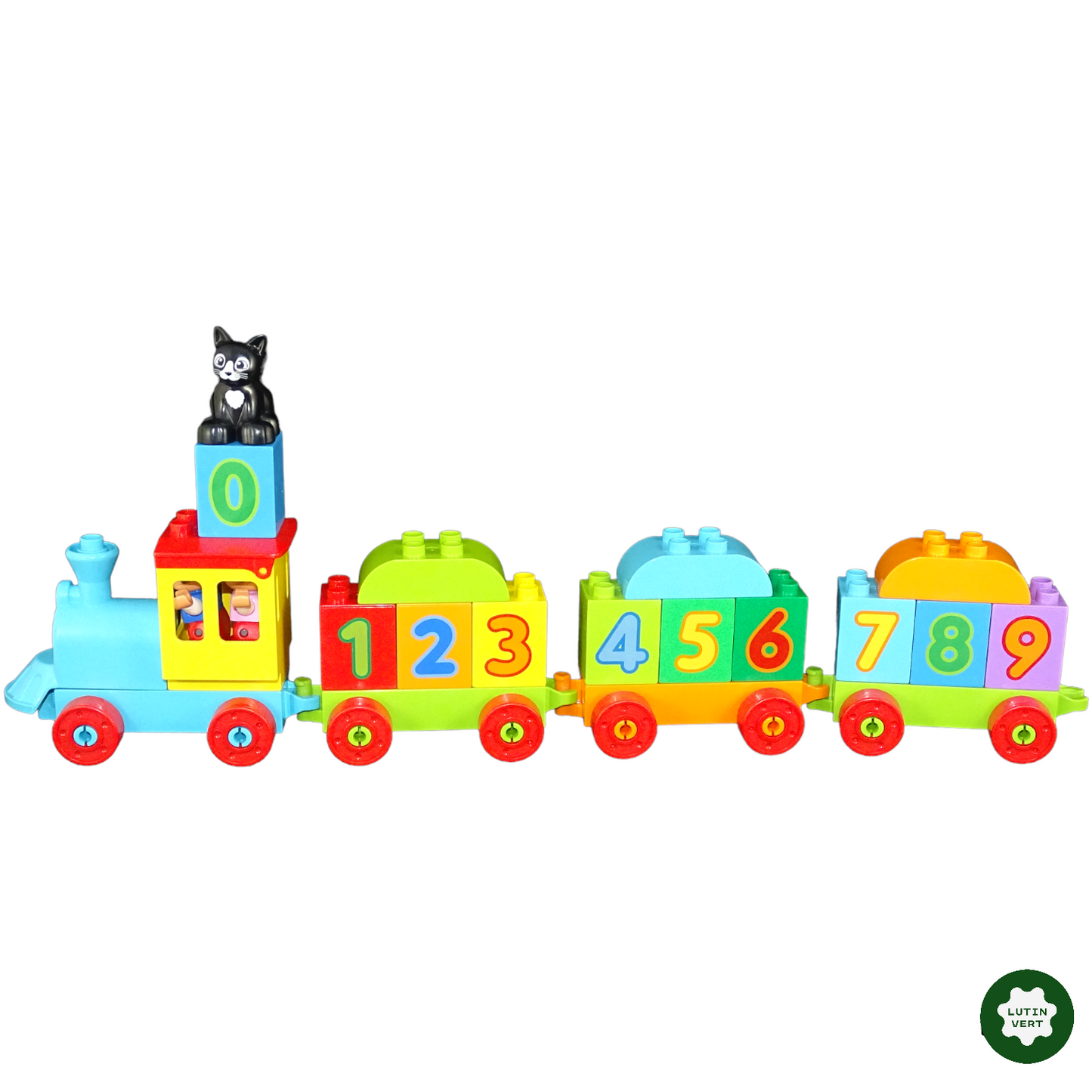 Le train des chiffres d'occasion LEGO DUPLO - Dès 2 ans | Lutin Vert