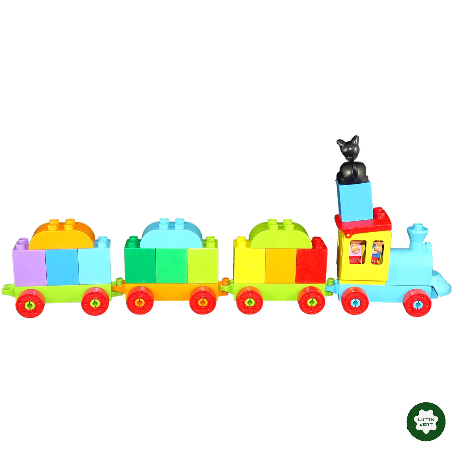 Le train des chiffres d'occasion LEGO DUPLO - Dès 2 ans | Lutin Vert