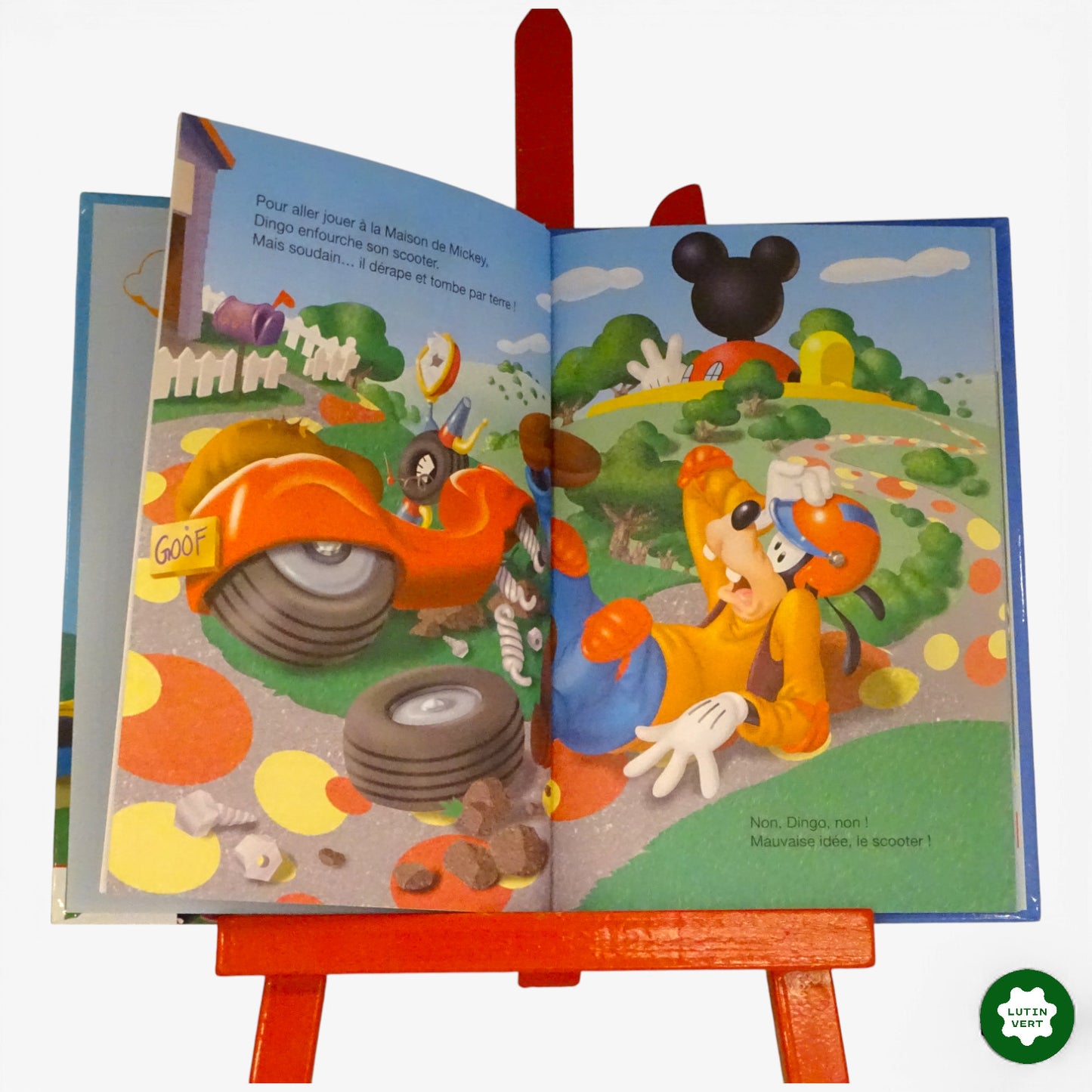 Livre « Les aventures de Mickey et ses amis « Disney d'occasion HACHETTE - Dès 3 ans | Ref 10989