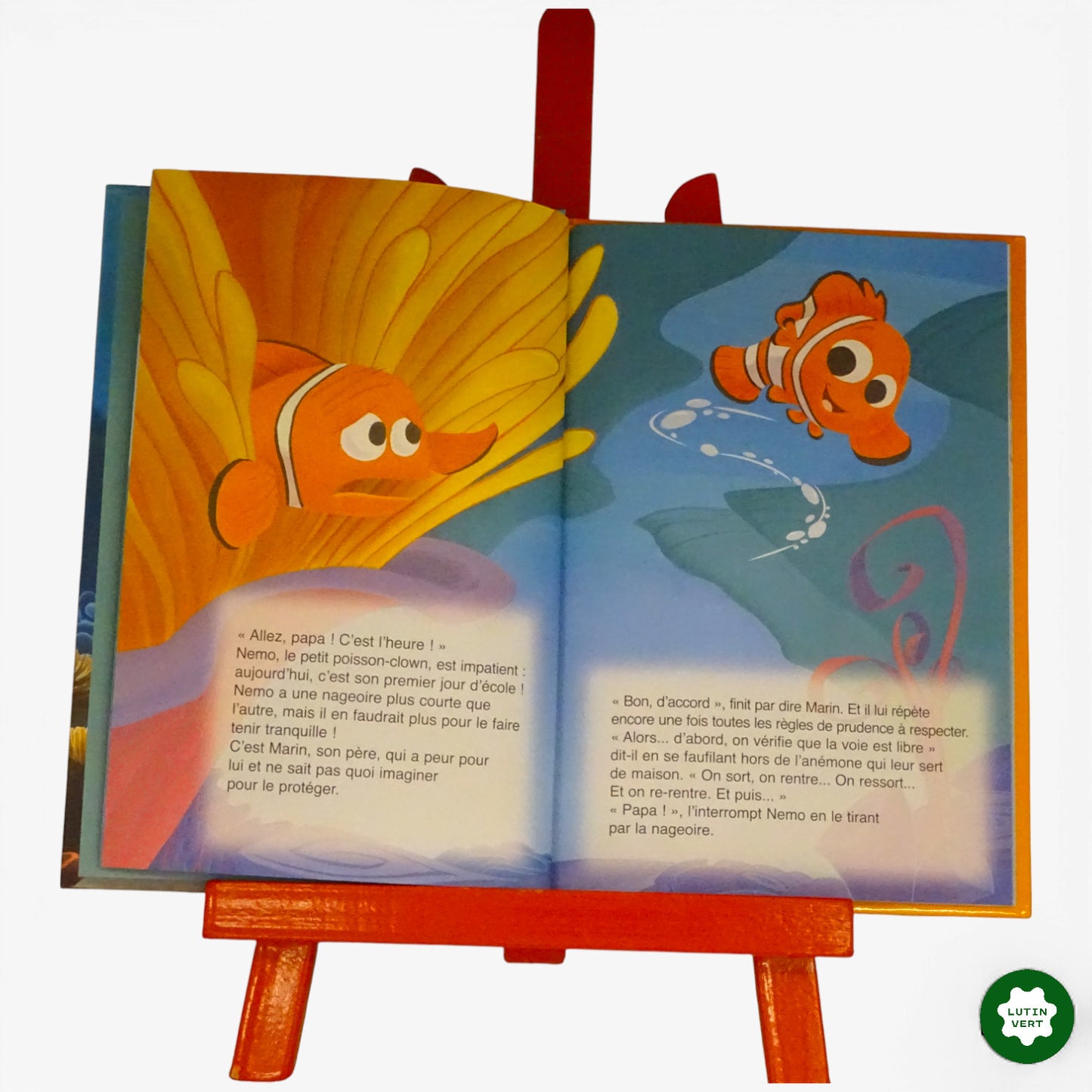 Livre « Nemo » Le poisson Clown d'occasion HACHETTE - Dès 3 ans | Ref 10986