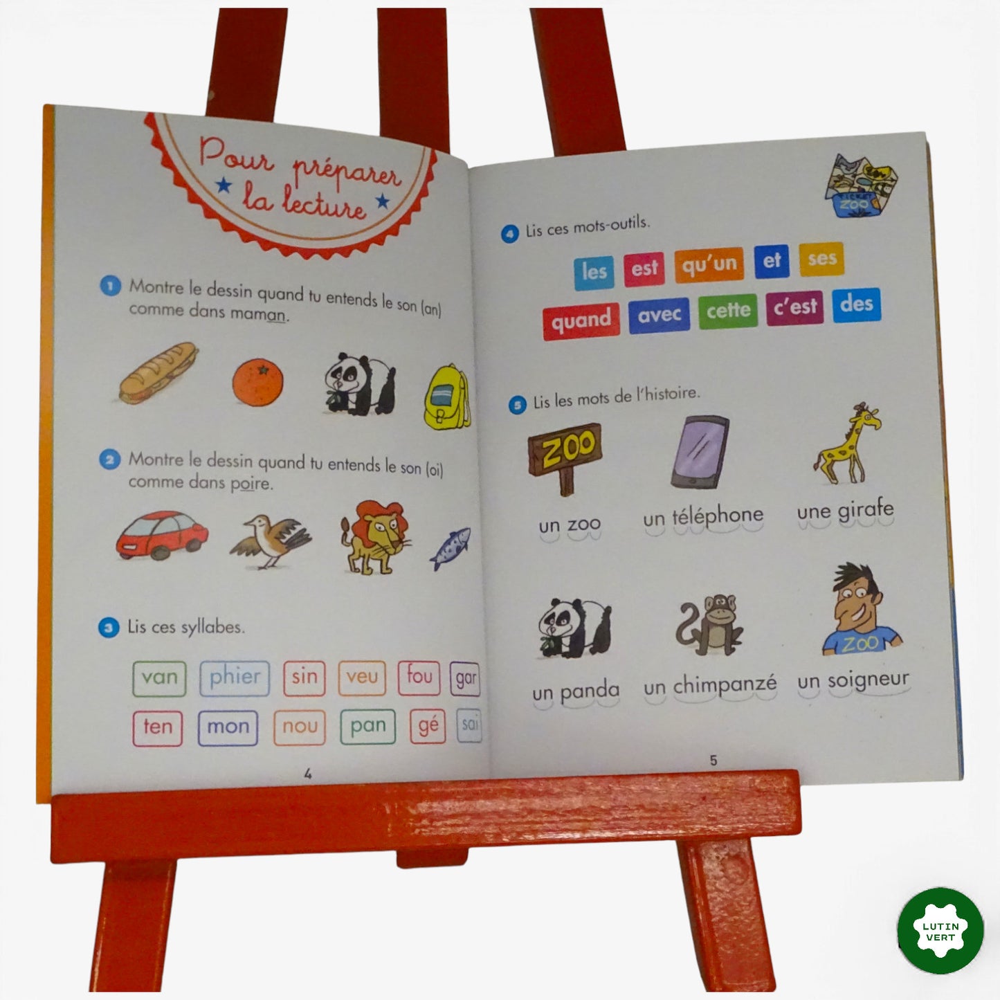 « J’apprends à lire avec Sami et Julie – Le zoo » d'occasion HACHETTE EDUCATION - Dès 6 ans | Ref 11003