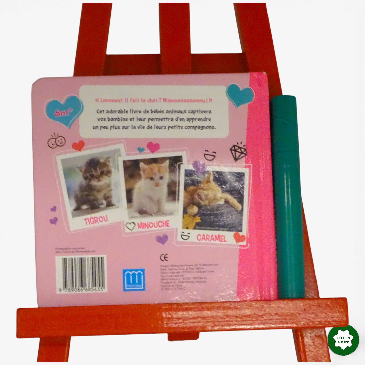 Livre « Chat mignon » d'occasion TRIFORA - Dès 2 ans | Ref 11001