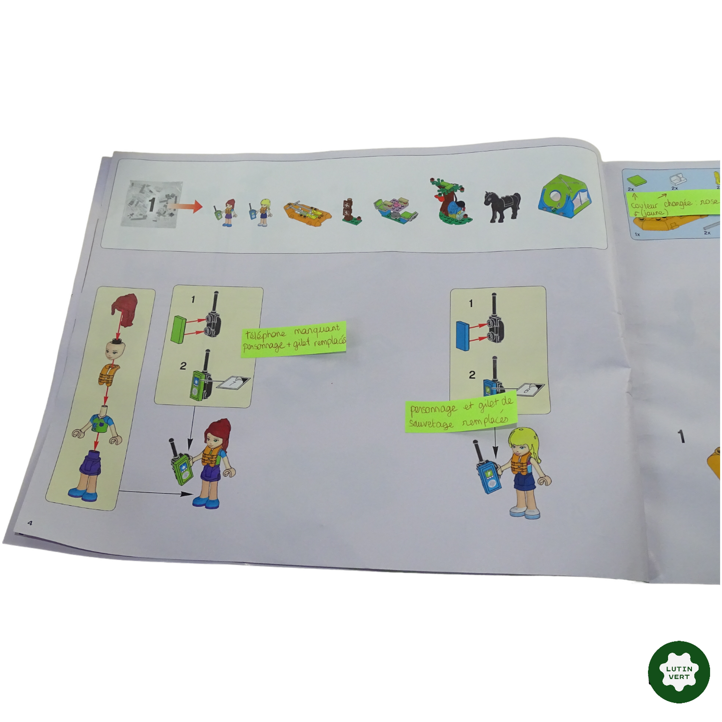 Le camping-car de Mia 41339 d'occasion LEGO FRIENDS - Dès 6 ans | Lutin Vert