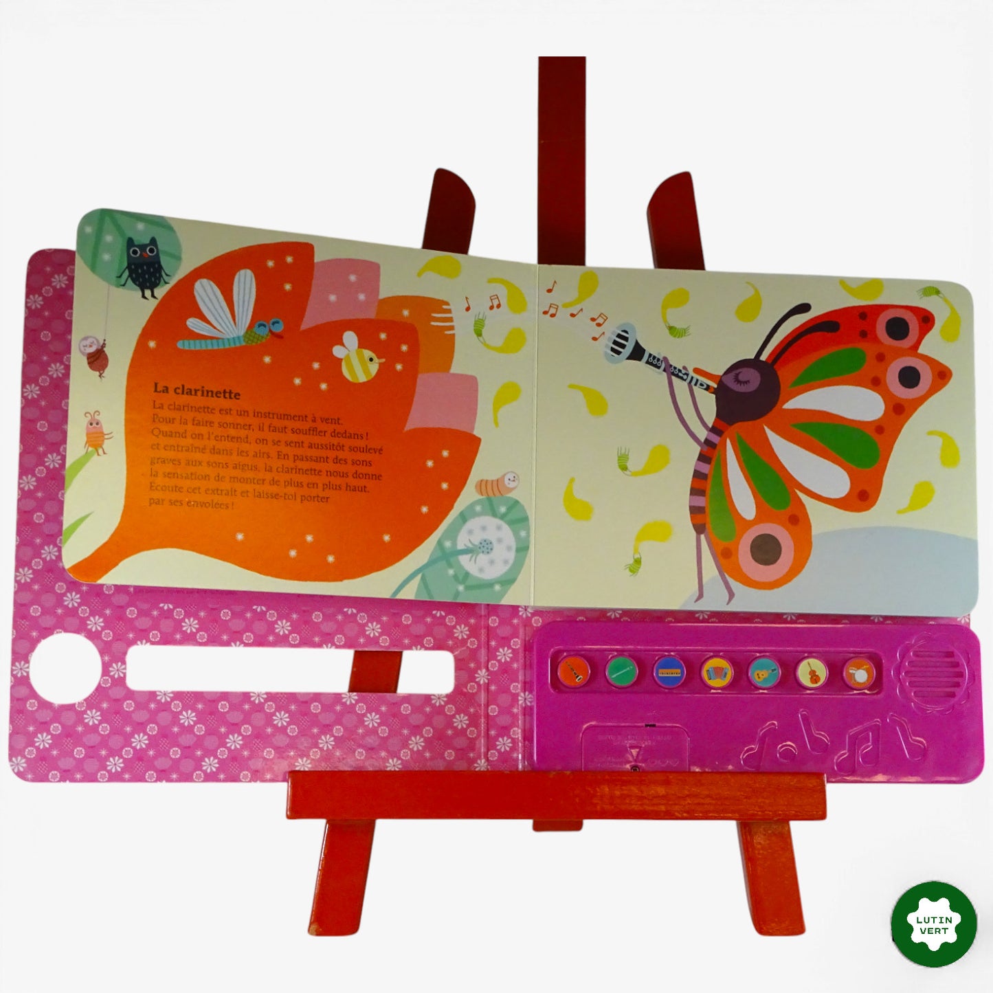 Livre+musique à écouter « mes petits instruments de musique » d'occasion MILAN - Dès 6 ans | Ref 11010