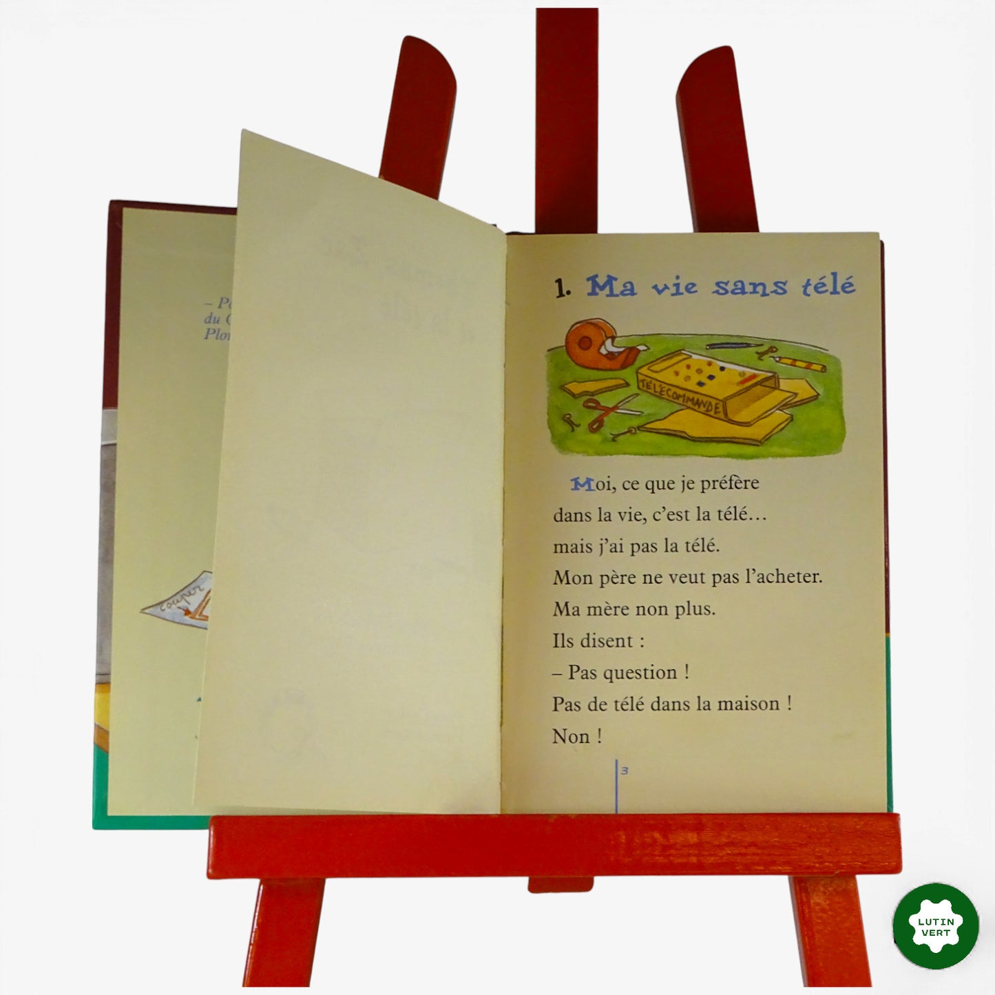« Thomas, Zac et la télé » d'occasion FLAMMARION - Dès 6 ans | Ref 11009