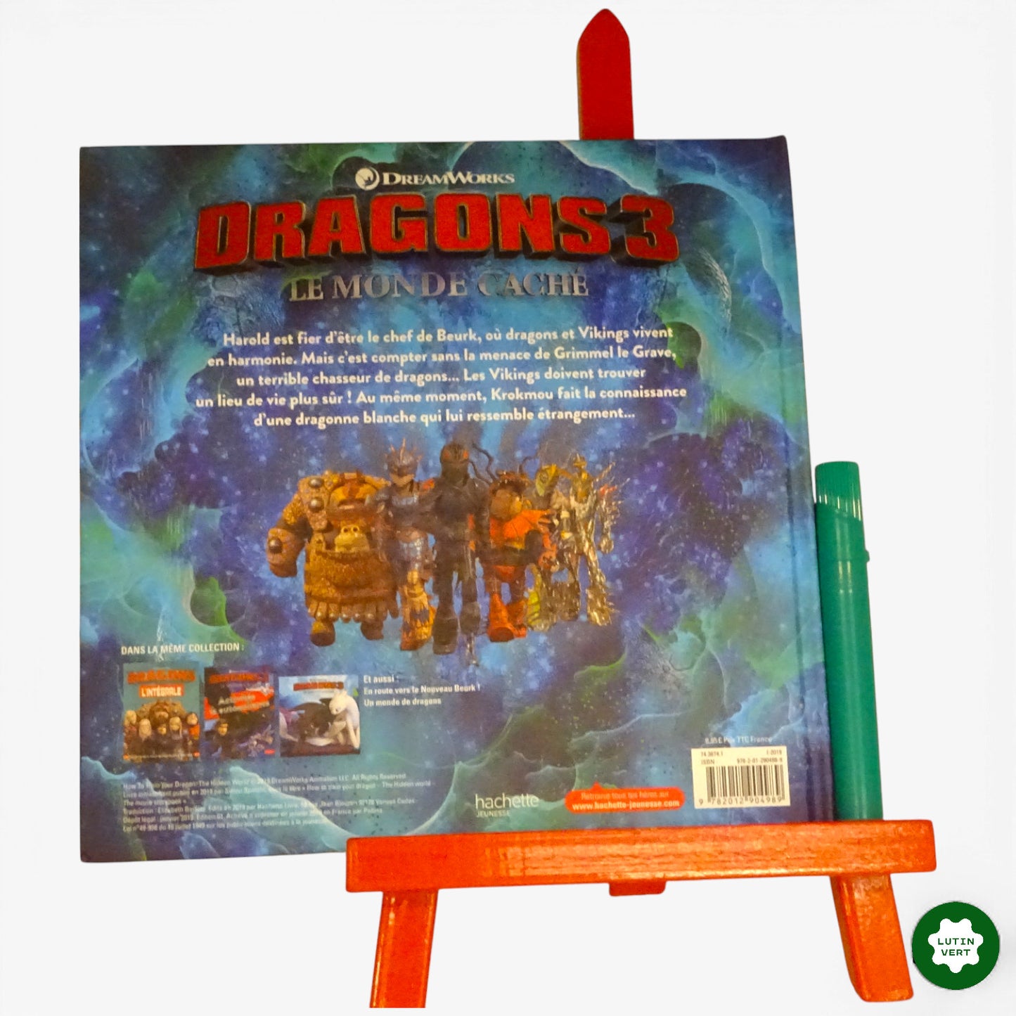 « Dragons 3. Le monde caché » d'occasion HACHETTE JEUNESSE - Dès 6 ans | Ref 11020
