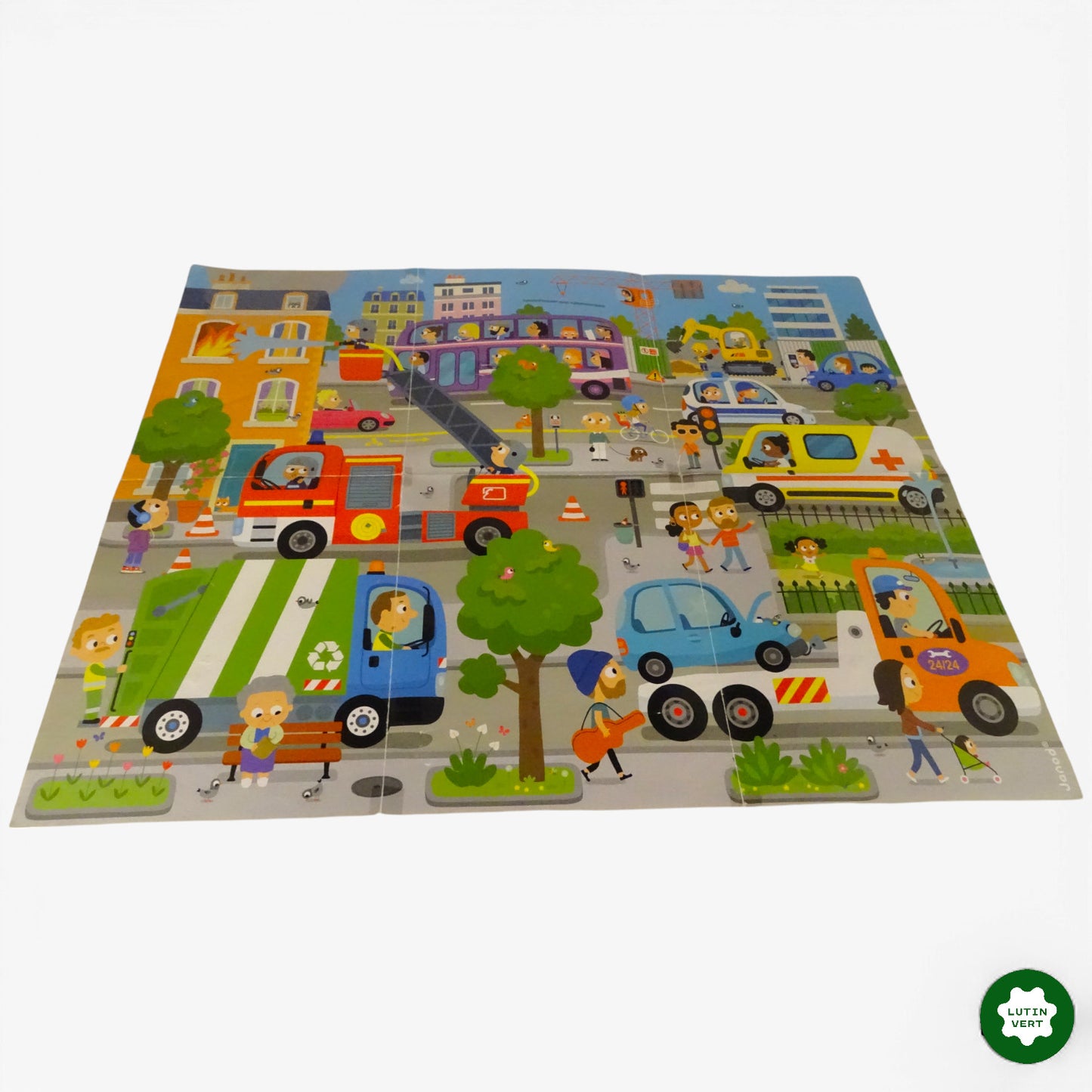 Puzzle « Les véhicules » d'occasion JANOD - Dès 4 ans | Ref 11034