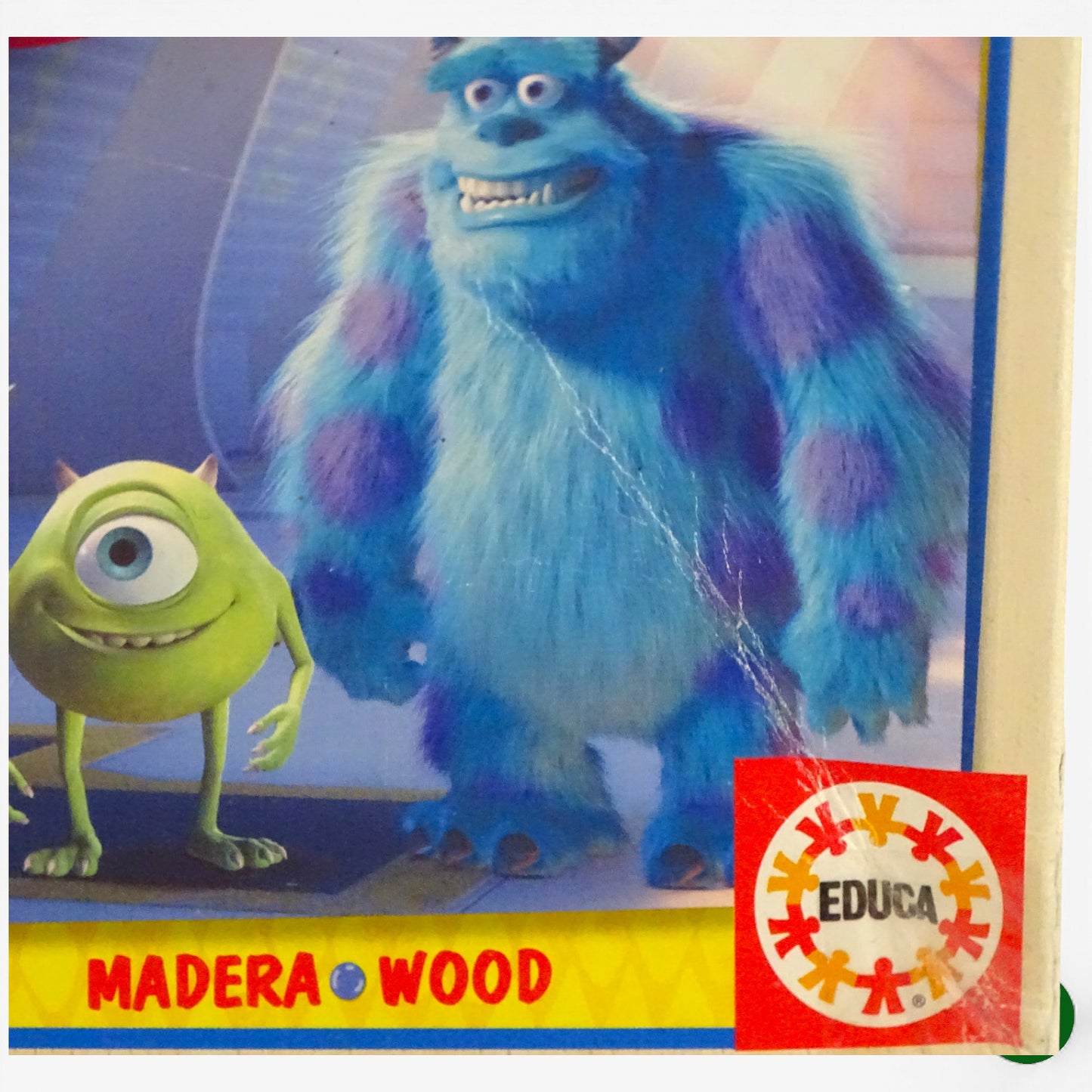 2 Puzzle Monster en bois d'occasion EDUCA - Dès 3 ans | Ref 11074