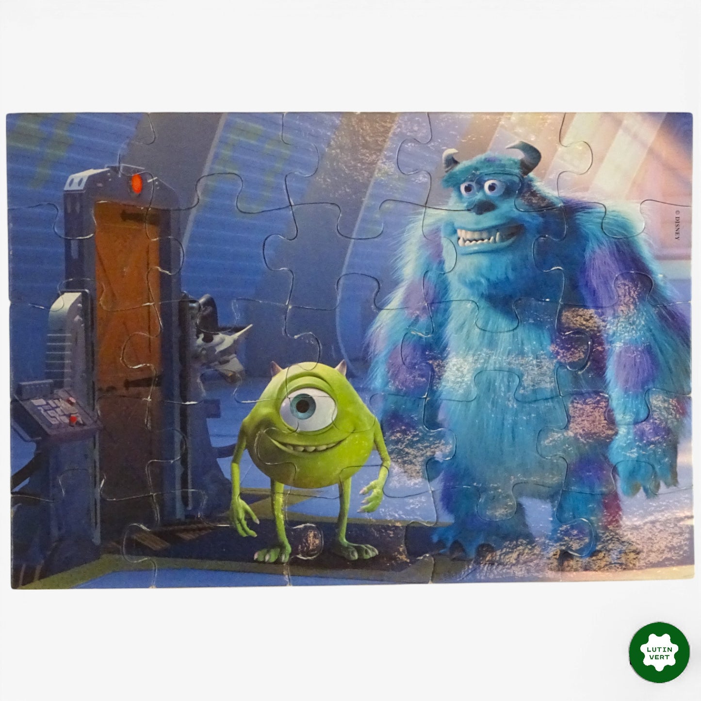 2 Puzzle Monster en bois d'occasion EDUCA - Dès 3 ans | Ref 11074
