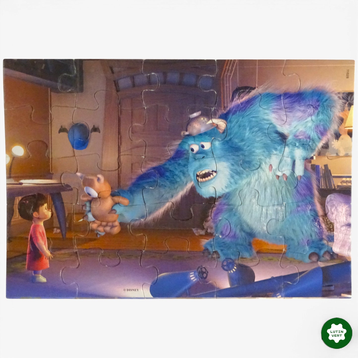 2 Puzzle Monster en bois d'occasion EDUCA - Dès 3 ans | Ref 11074