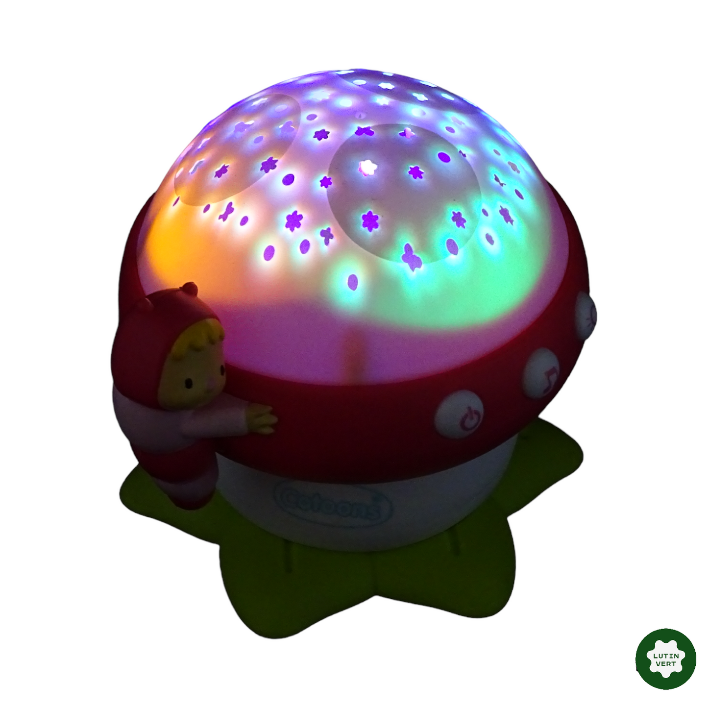Veilleuse champignon musical d'occasion SMOBY - Dès 3 mois | Lutin Vert