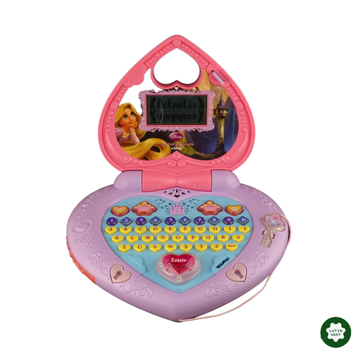 Ordinateur Genius RAIPONCE d'occasion VTECH - Dès 4 ans | Lutin Vert