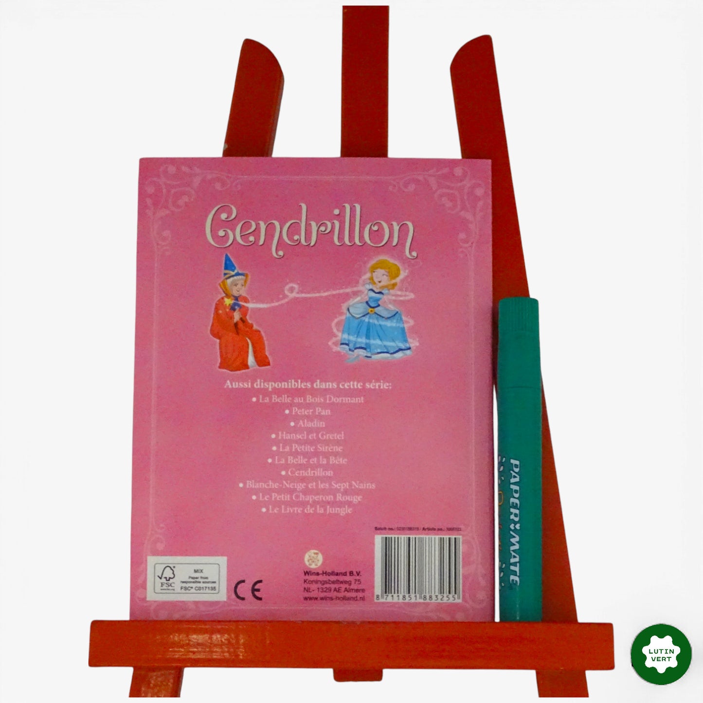 Livre souple « cendrillon » d'occasion - Dès 2 ans | Ref 11098