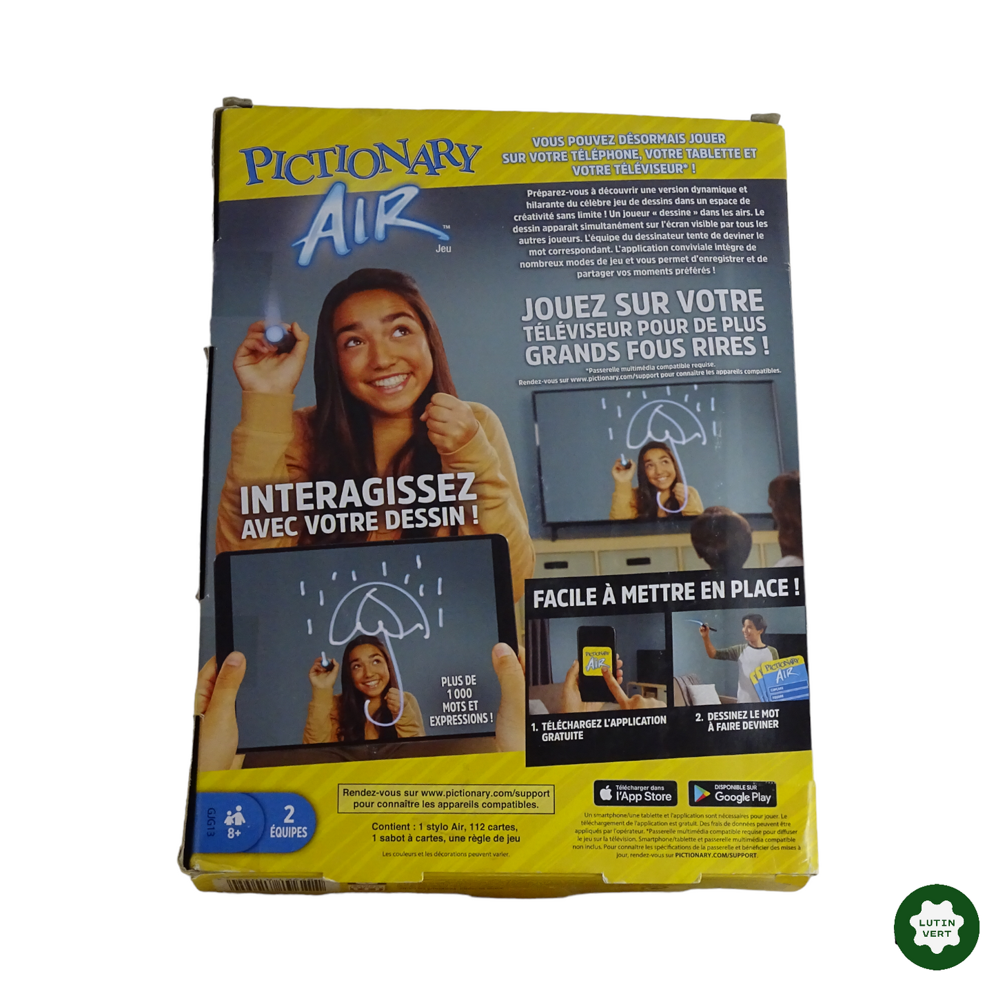 Pictionary Air d'occasion MATTEL - Dès 8 ans | Lutin Vert