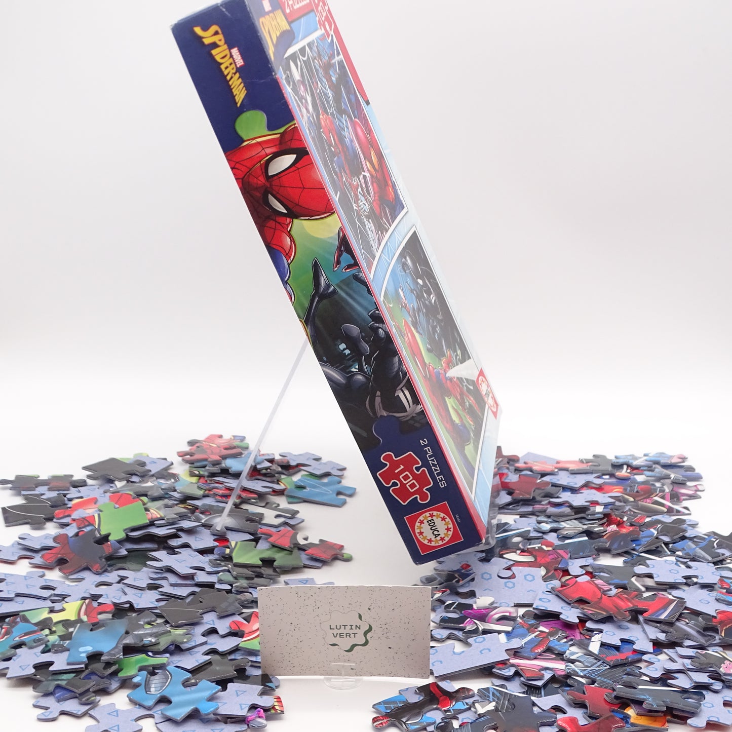 2 puzzles Spiderman EDUCA - Dès 6 ans | Ref 15044