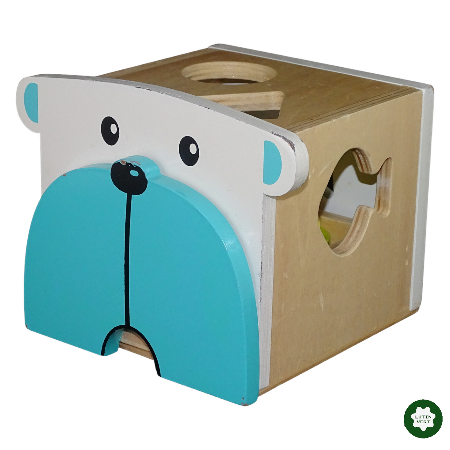 Boîte à formes ours d'occasion VERTBAUDET - Dès 3 ans | Lutin Vert