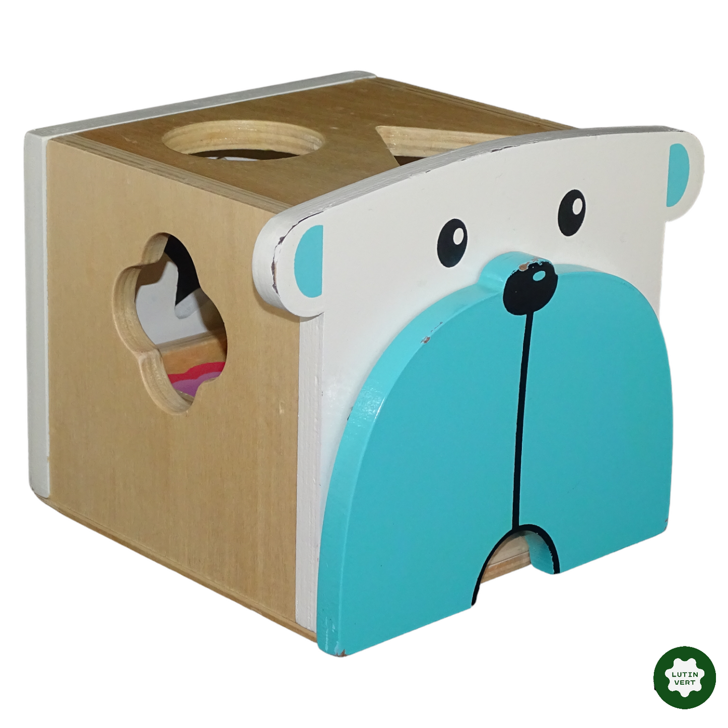 Boîte à formes ours d'occasion VERTBAUDET - Dès 3 ans | Lutin Vert
